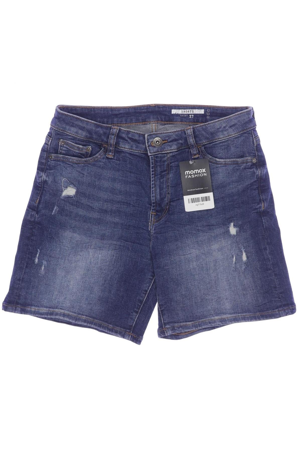 

edc by Esprit Damen Shorts, blau, Gr. 27