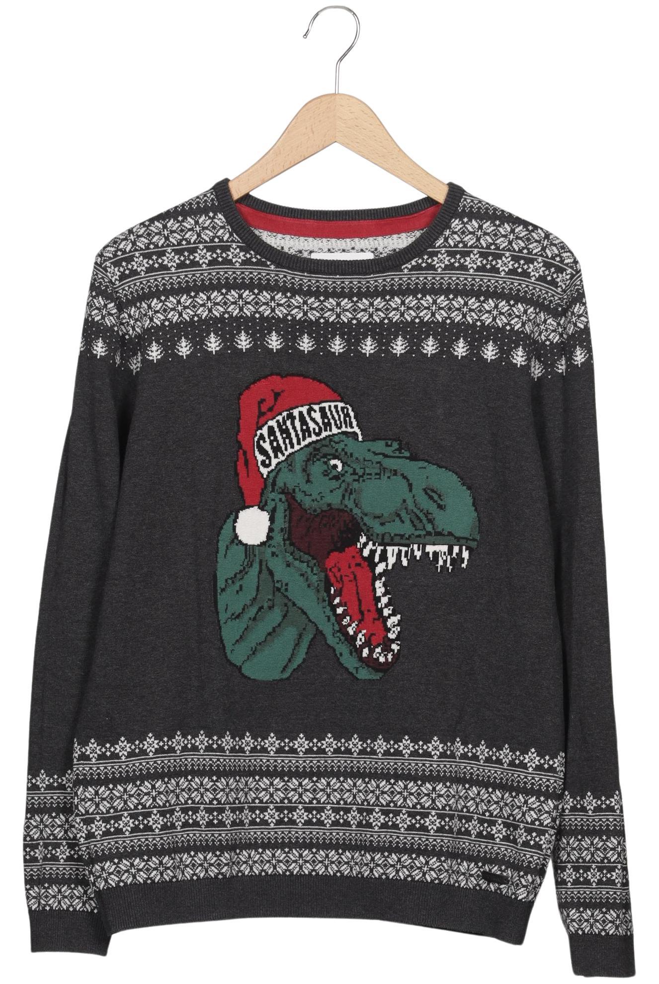 

edc by Esprit Herren Pullover, grau, Gr. 52