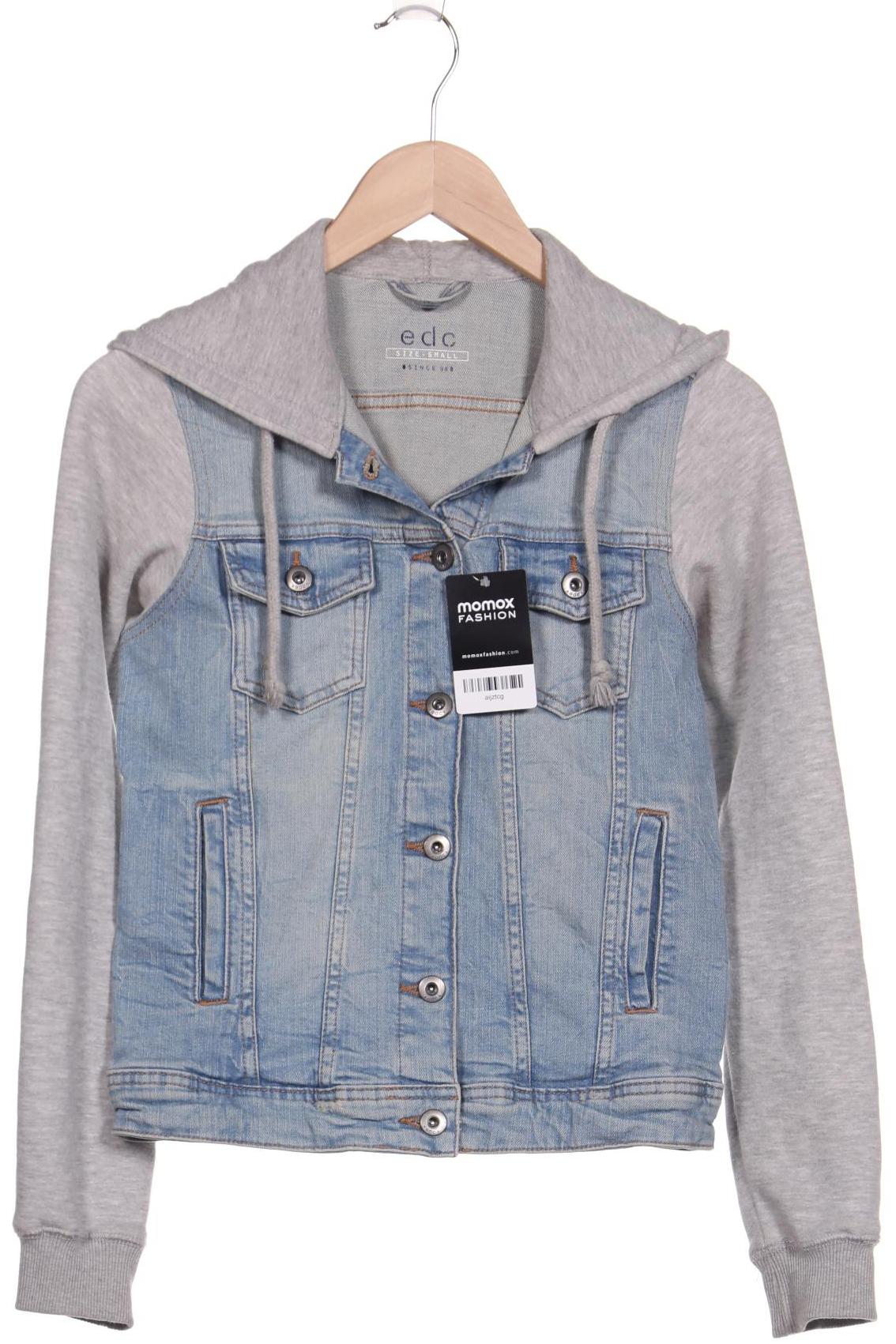 

edc by Esprit Damen Jacke, hellblau, Gr. 36