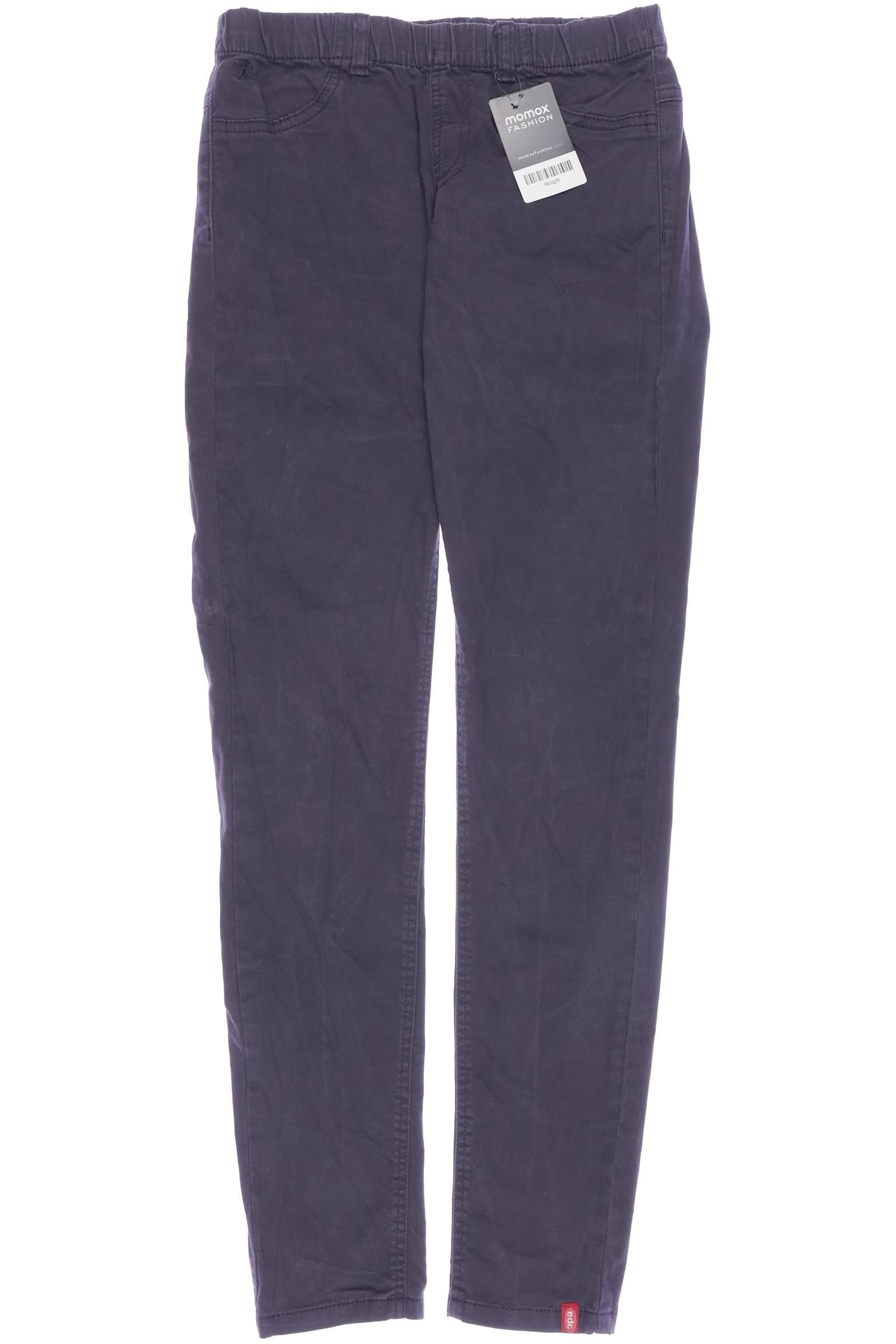 

edc by Esprit Damen Stoffhose, grau, Gr. 38