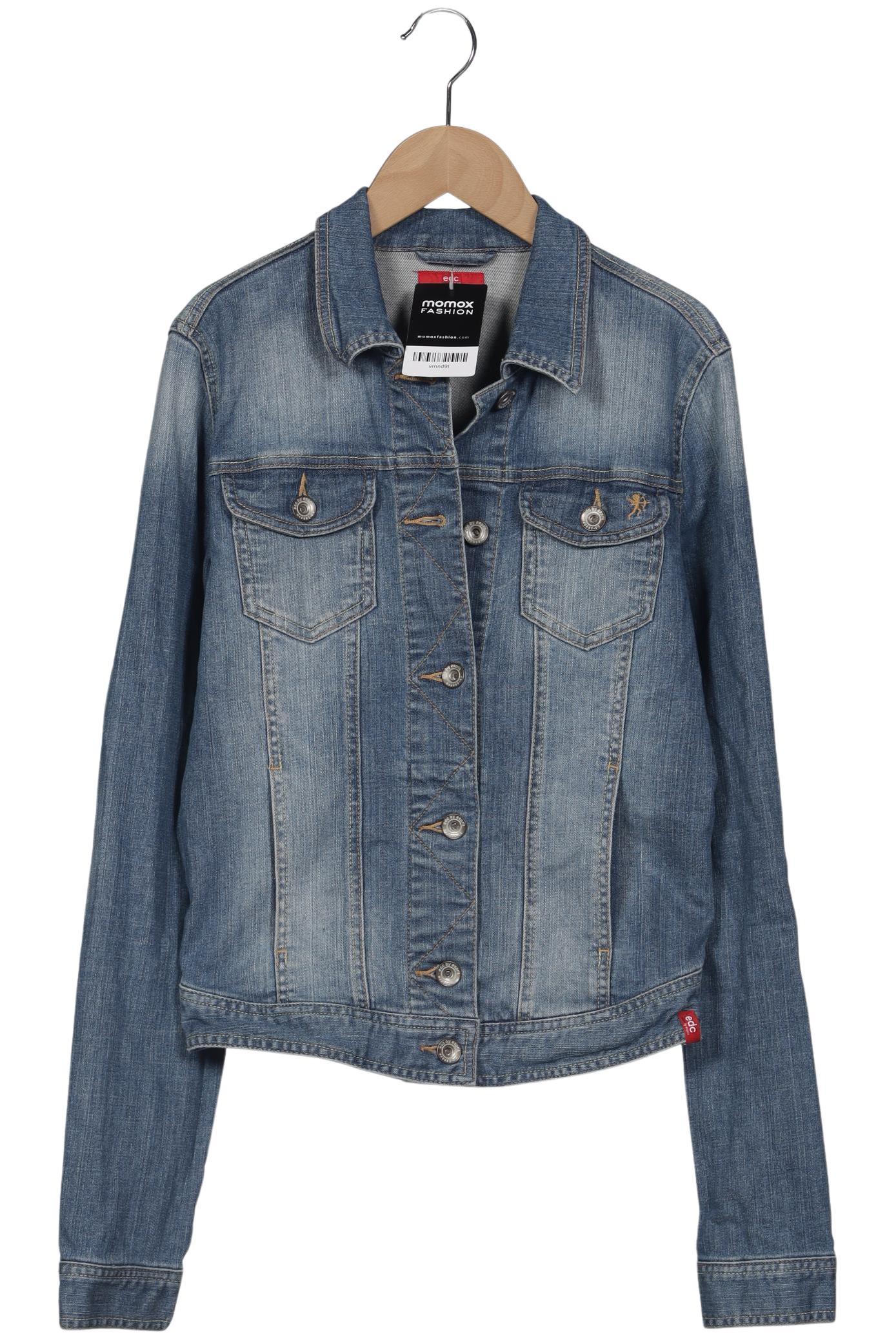 

edc by Esprit Damen Jacke, blau, Gr. 44