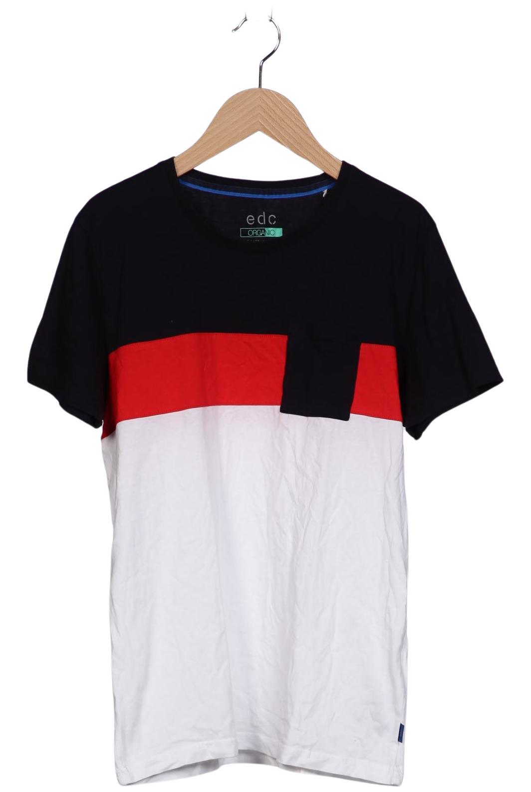 Thumbnail - edc by Esprit Herren T-Shirt, mehrfarbig, Gr. 46