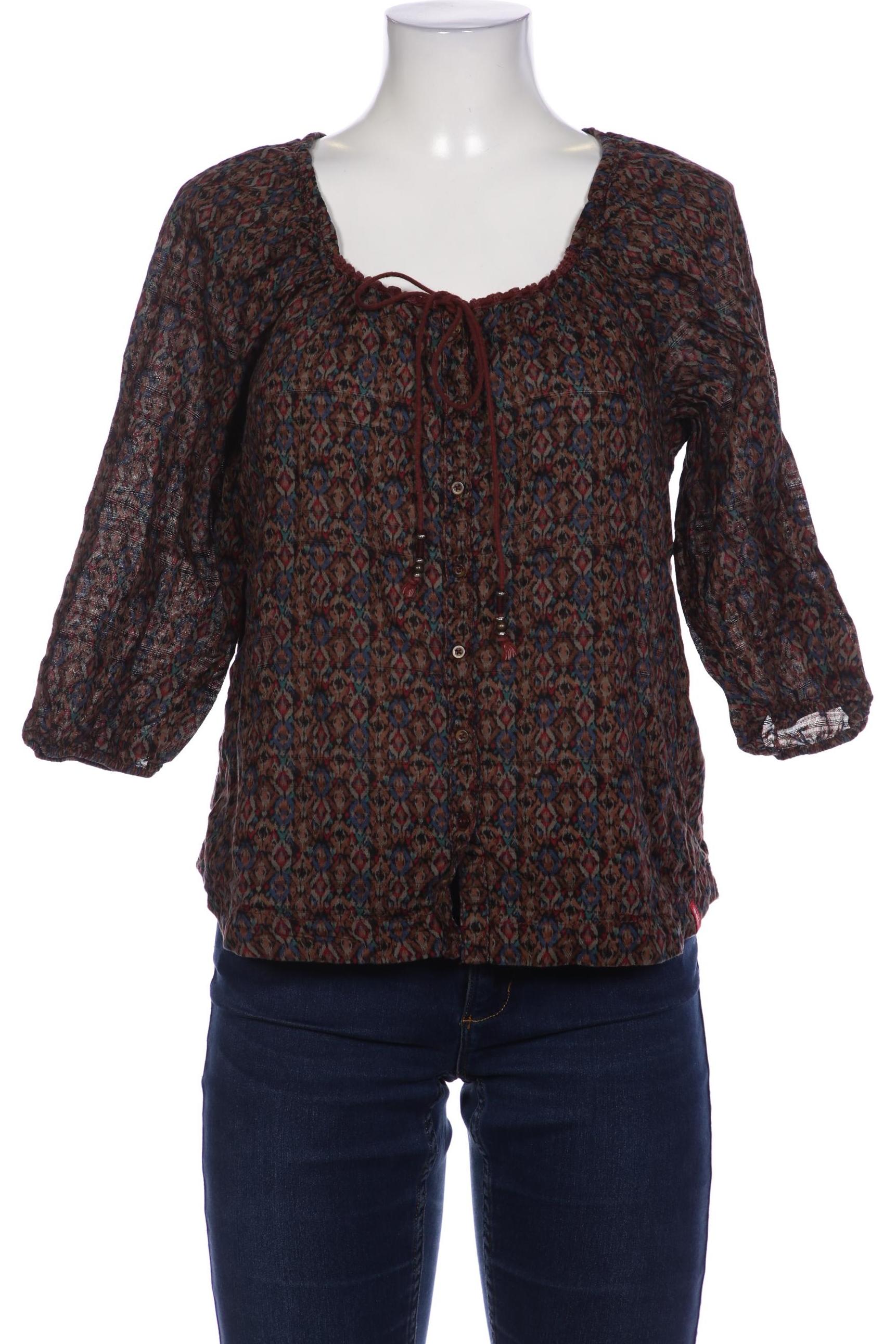 

edc by Esprit Damen Bluse, braun, Gr. 42
