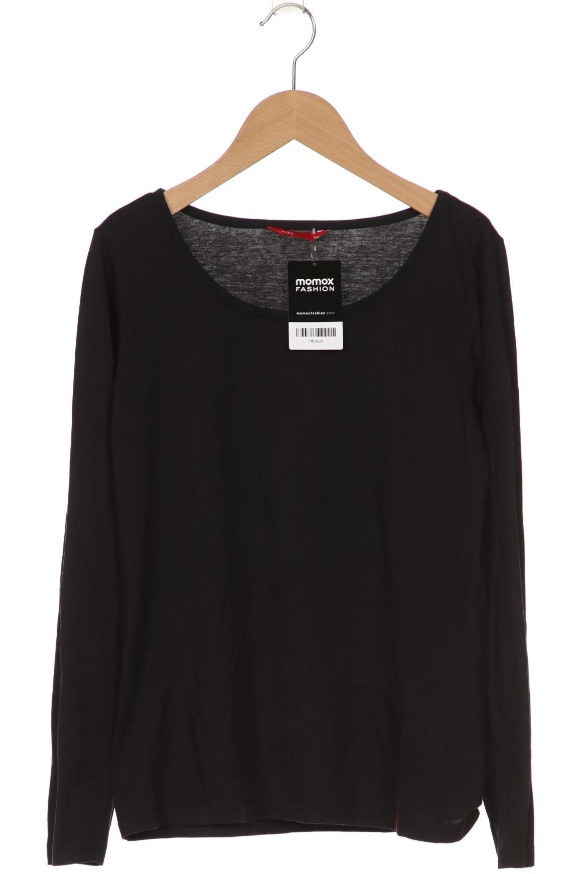 

edc by Esprit Damen Langarmshirt, schwarz