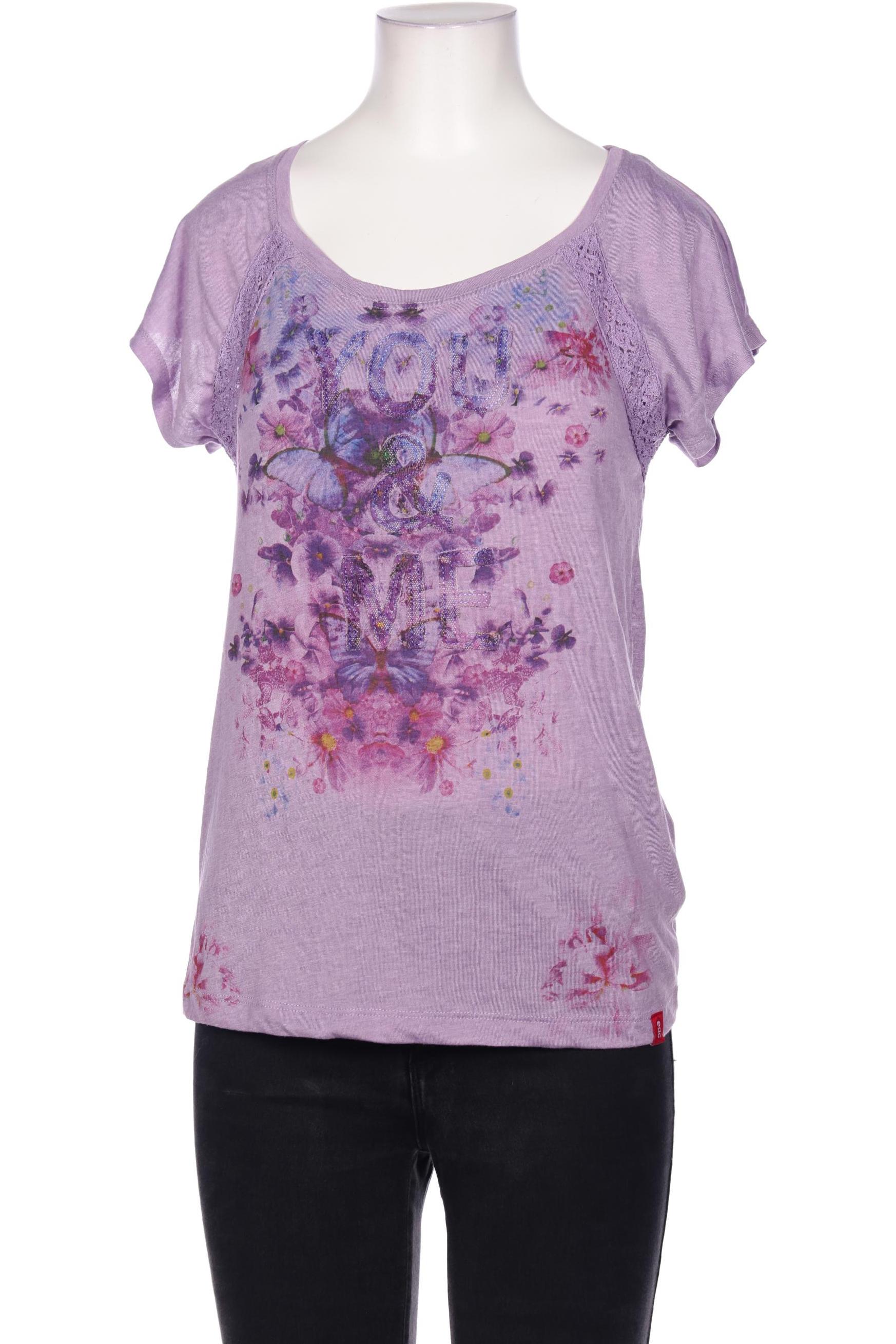 

edc by Esprit Damen T-Shirt, flieder, Gr. 36