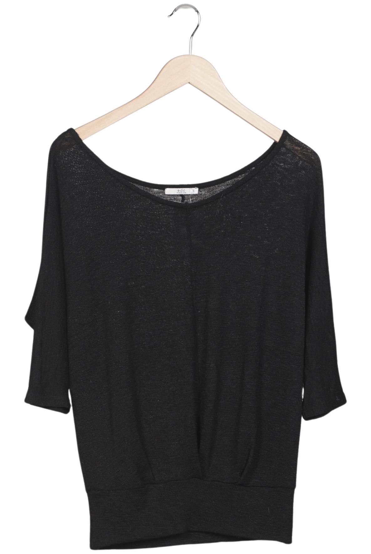 

edc by Esprit Damen Pullover, schwarz, Gr. 36