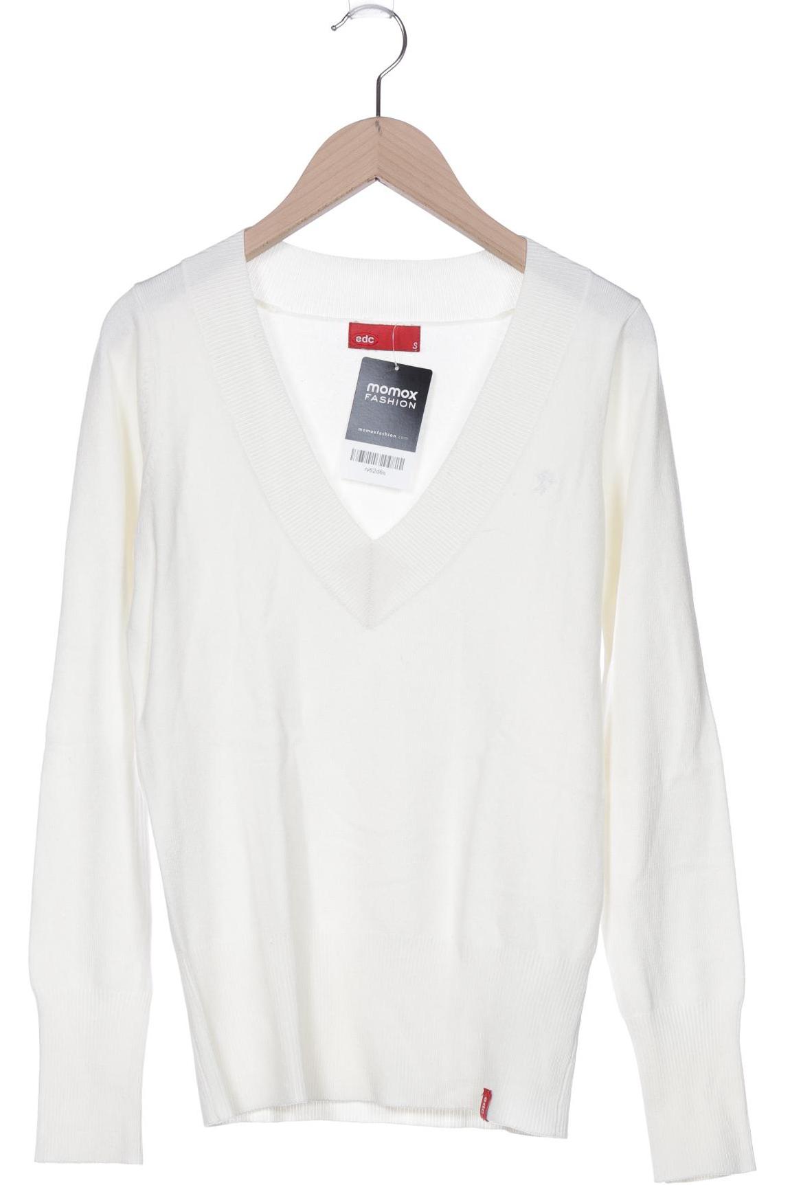 

edc by Esprit Damen Pullover, cremeweiß, Gr. 36