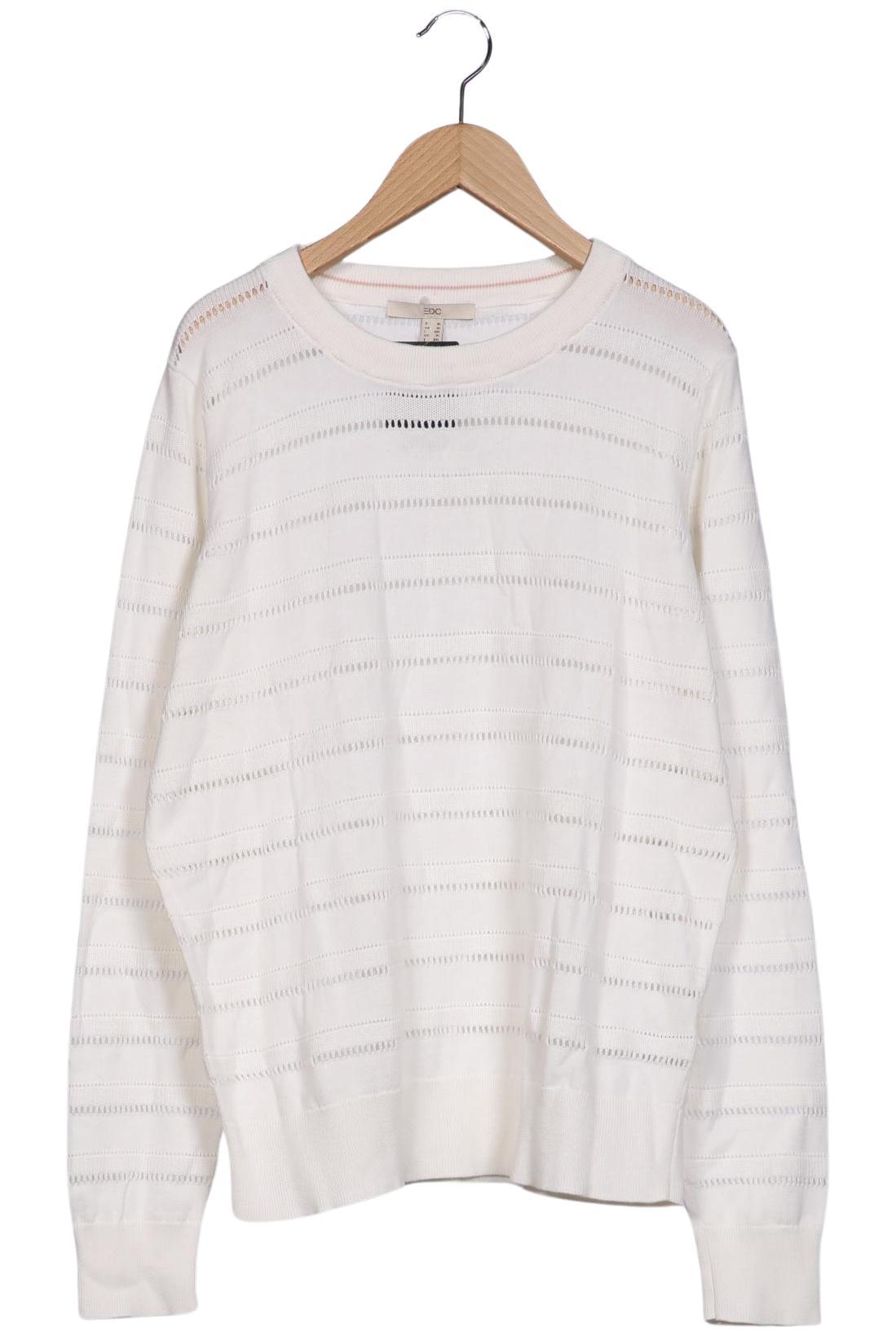 

edc by Esprit Damen Pullover, cremeweiß, Gr. 44