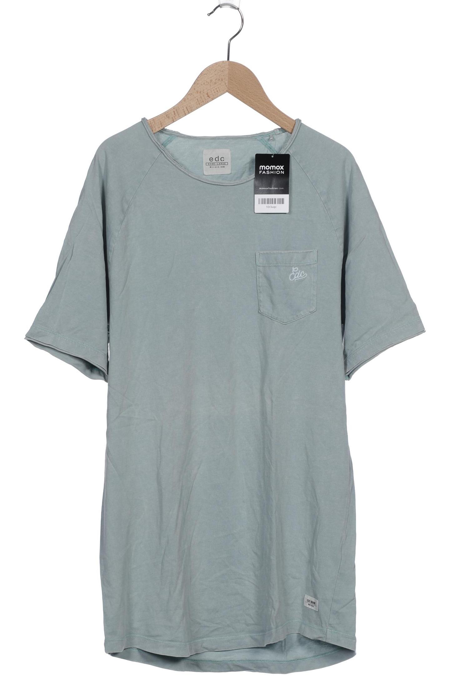 

edc by Esprit Herren T-Shirt, türkis, Gr. 52