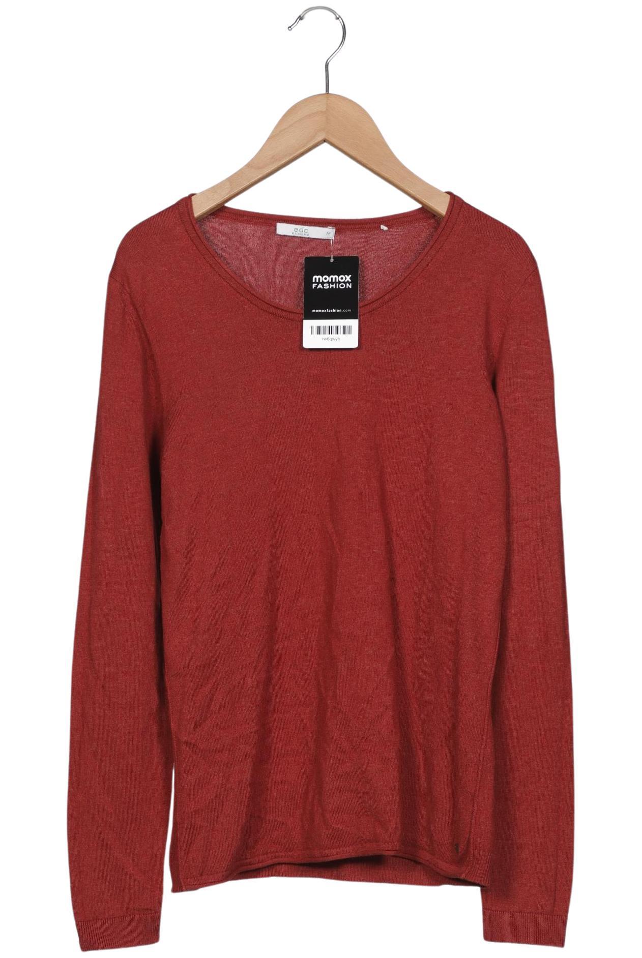 

edc by Esprit Damen Pullover, rot, Gr. 38
