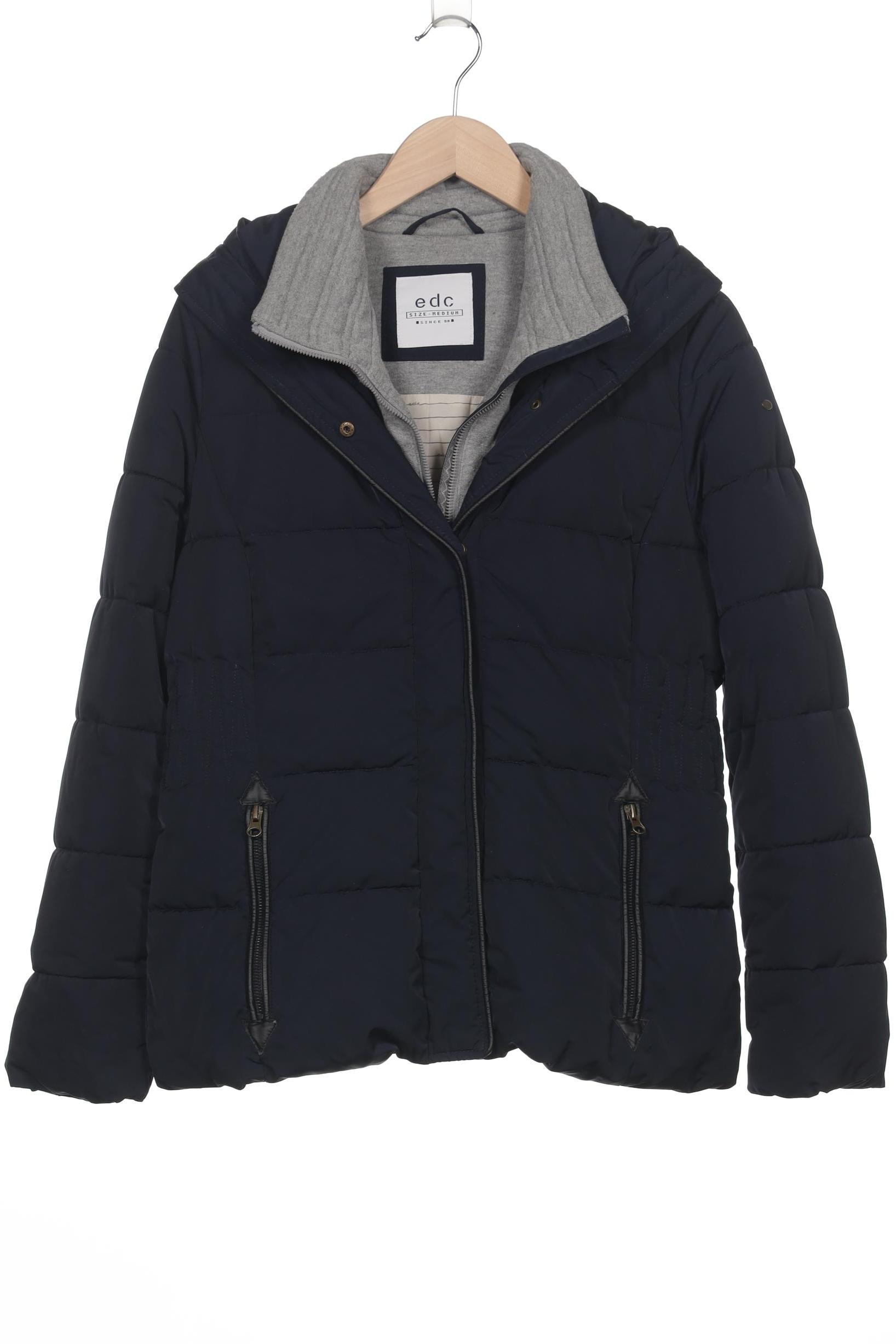 

edc by Esprit Damen Jacke, marineblau, Gr. 38