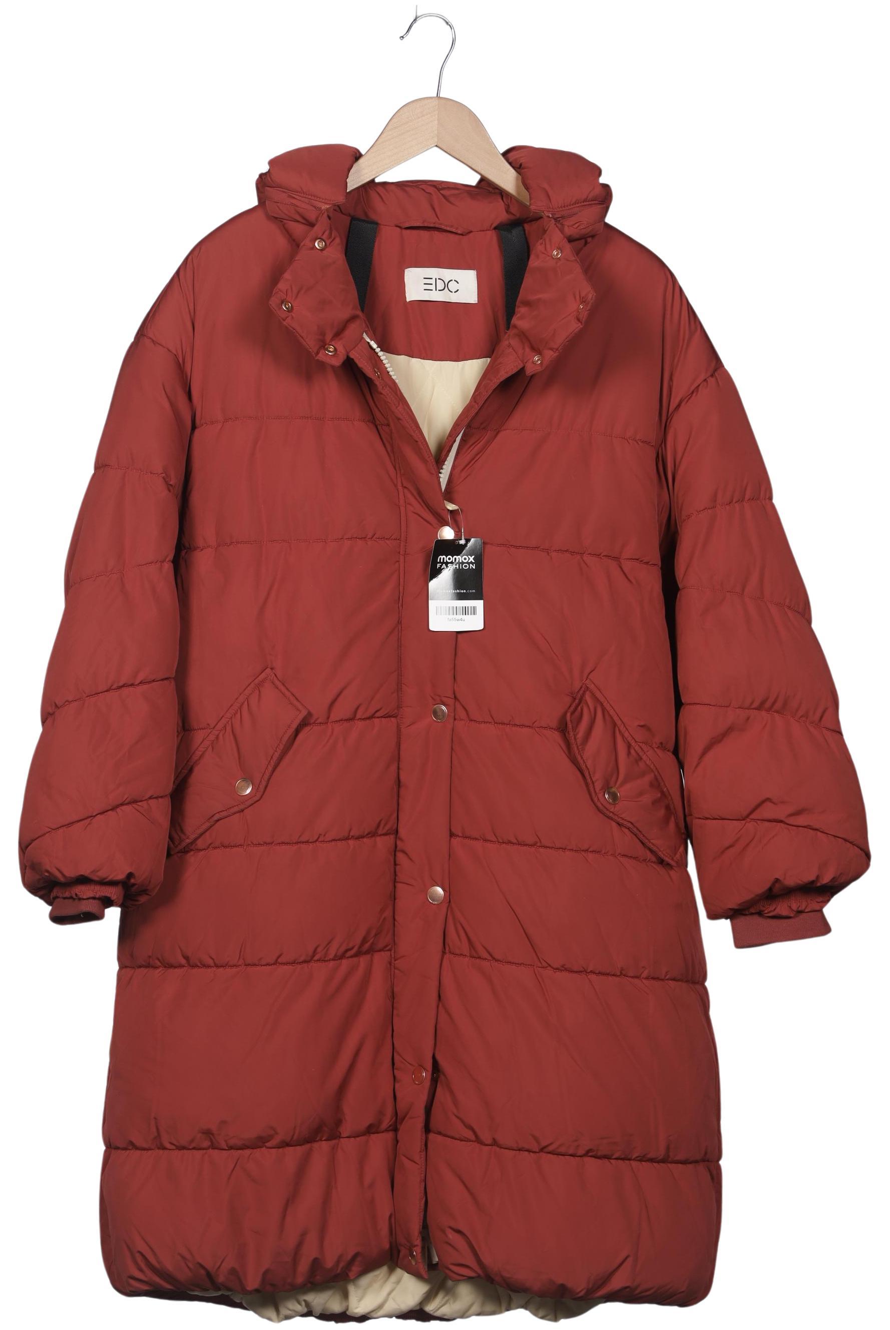 

edc by Esprit Damen Mantel, rot, Gr. 38