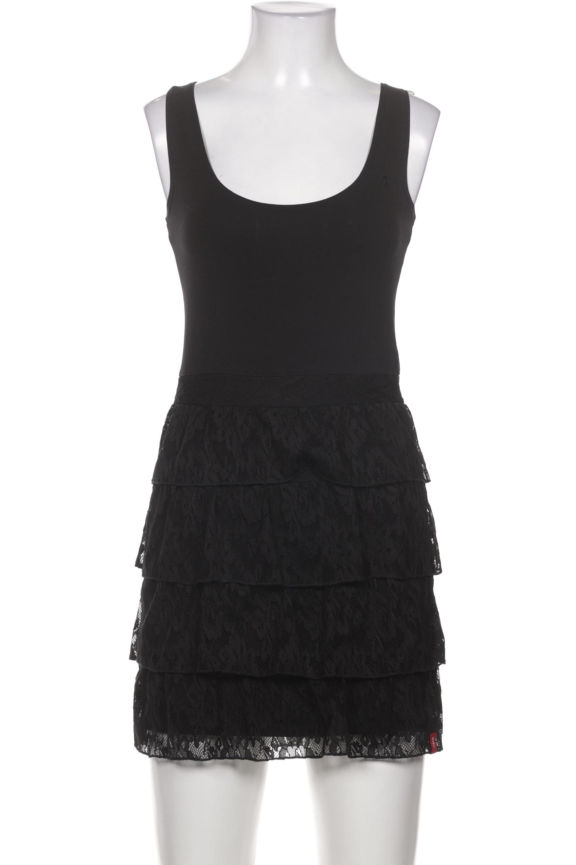 

edc by Esprit Damen Kleid, schwarz, Gr. 34