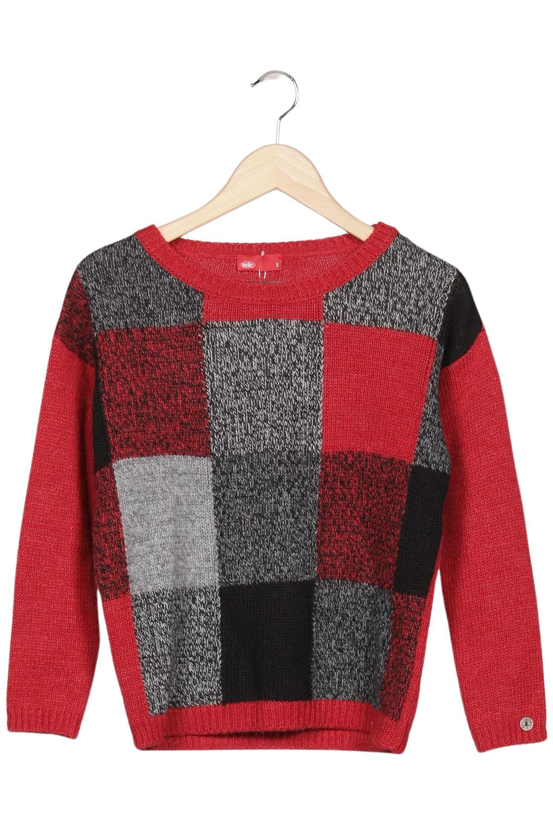 

edc by Esprit Damen Pullover, mehrfarbig, Gr. 36