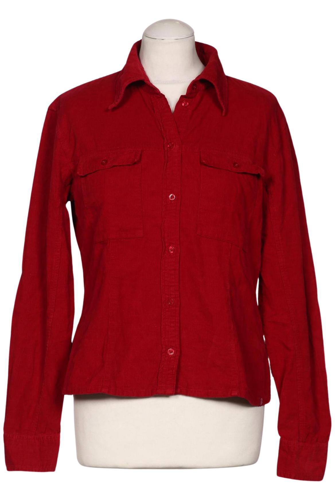 

edc by Esprit Damen Bluse, rot, Gr. 38