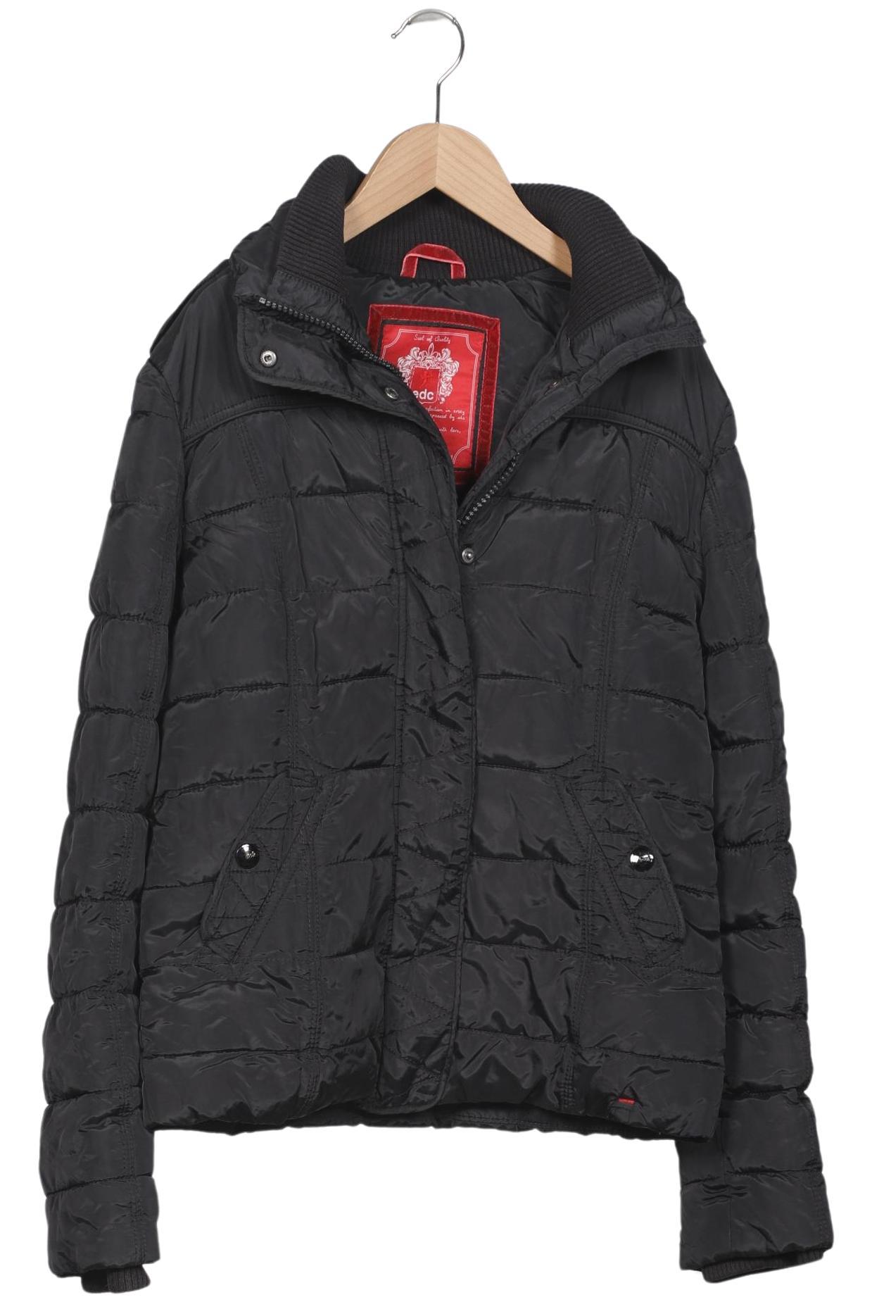 

edc by Esprit Damen Jacke, schwarz, Gr. 38