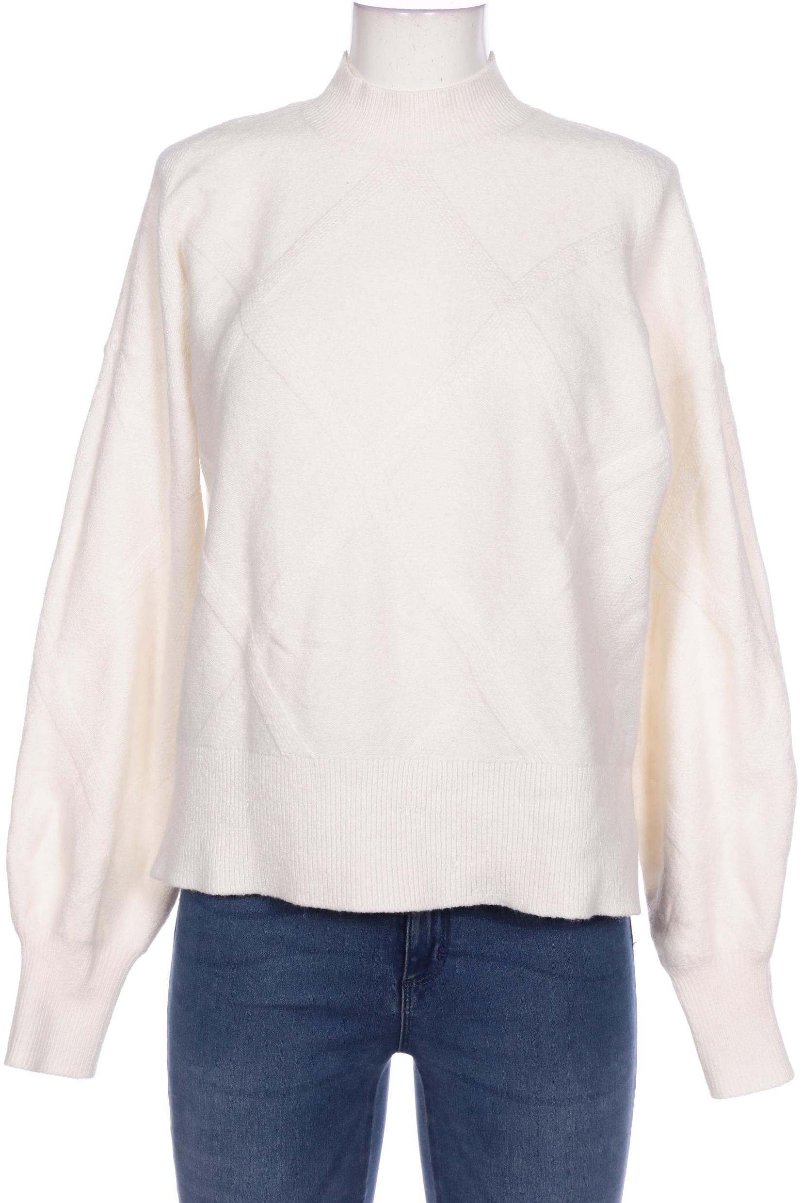 

edc by Esprit Damen Pullover, weiß, Gr. 42