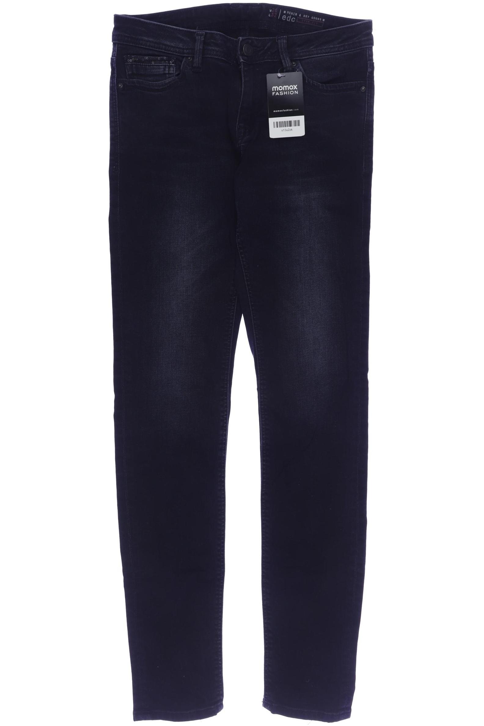 

edc by Esprit Damen Jeans, marineblau, Gr. 26