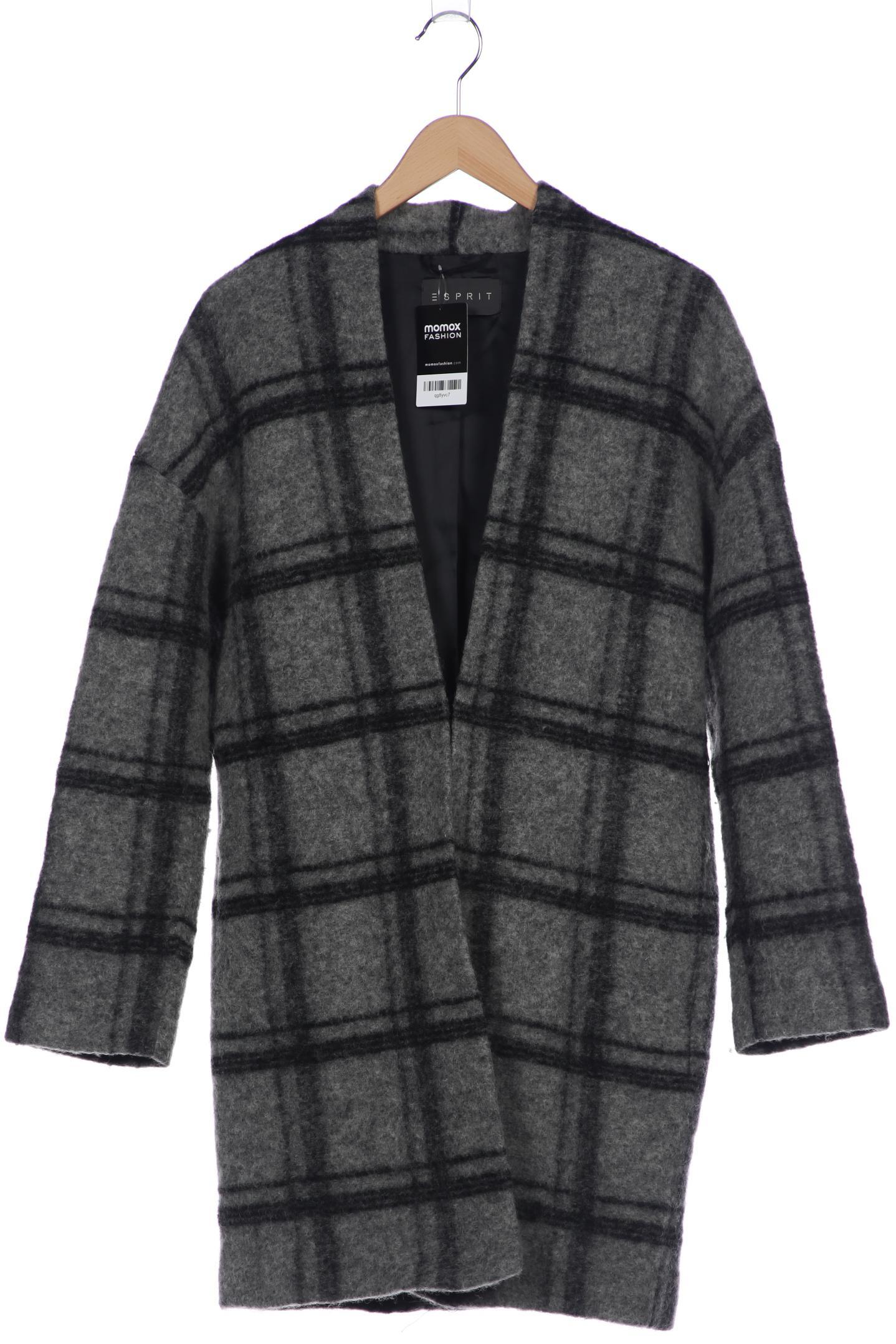 

edc by Esprit Damen Mantel, grau, Gr. 40