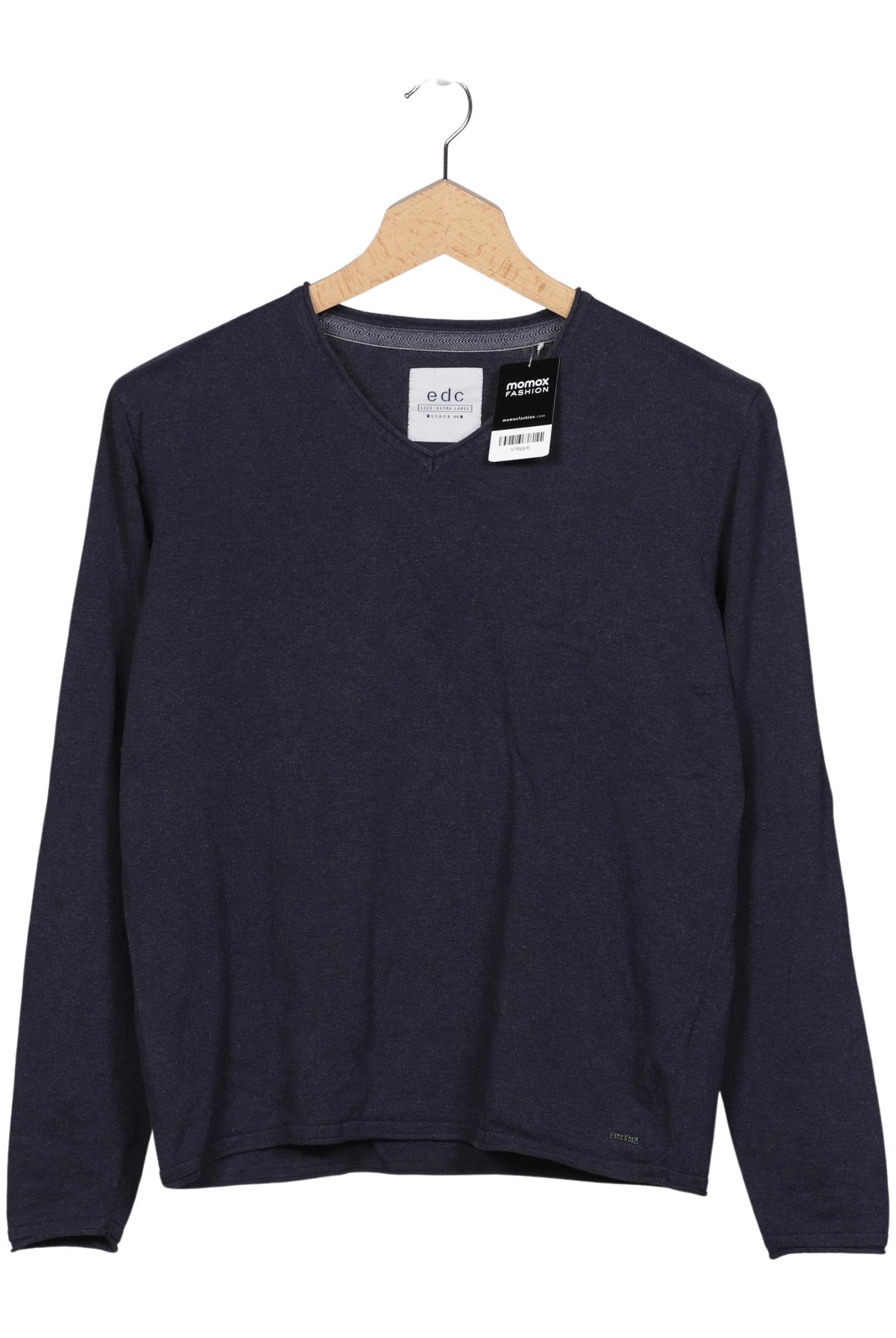 Thumbnail - edc by Esprit Herren Pullover, marineblau, Gr. 54