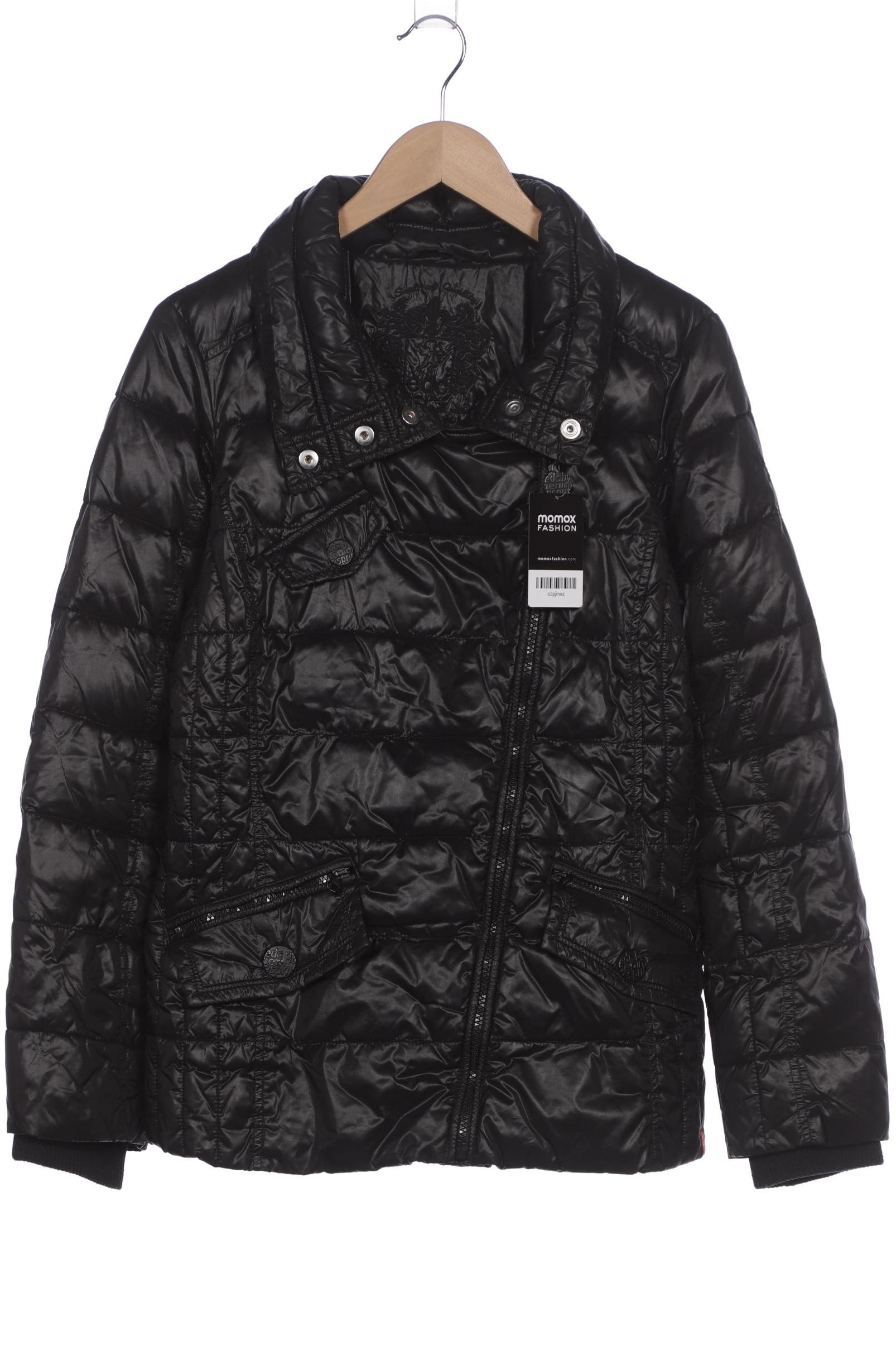 

edc by Esprit Damen Jacke, schwarz, Gr. 42