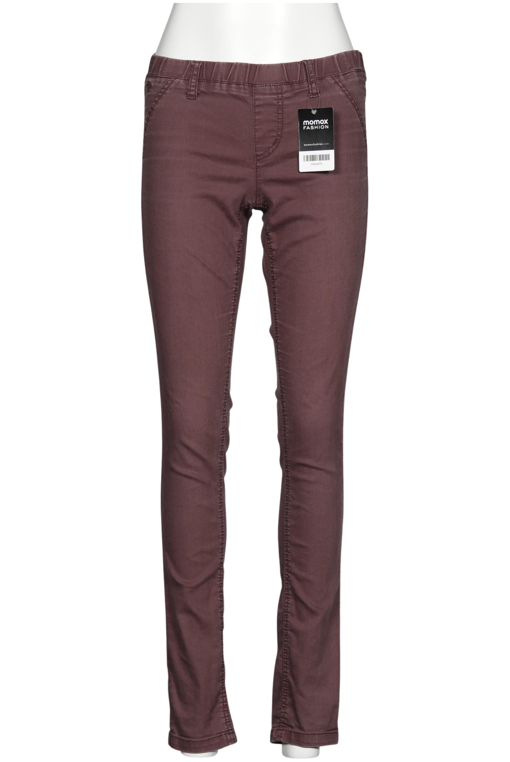 

edc by Esprit Damen Stoffhose, bordeaux, Gr. 34