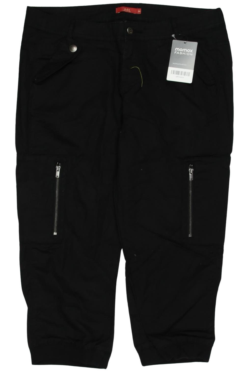 

edc by Esprit Damen Shorts, schwarz, Gr. 34