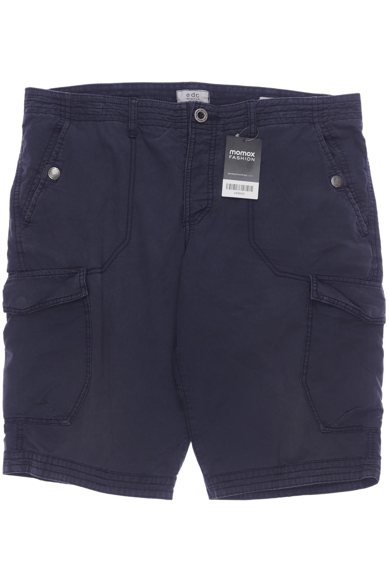 

edc by Esprit Herren Shorts, marineblau, Gr. 34