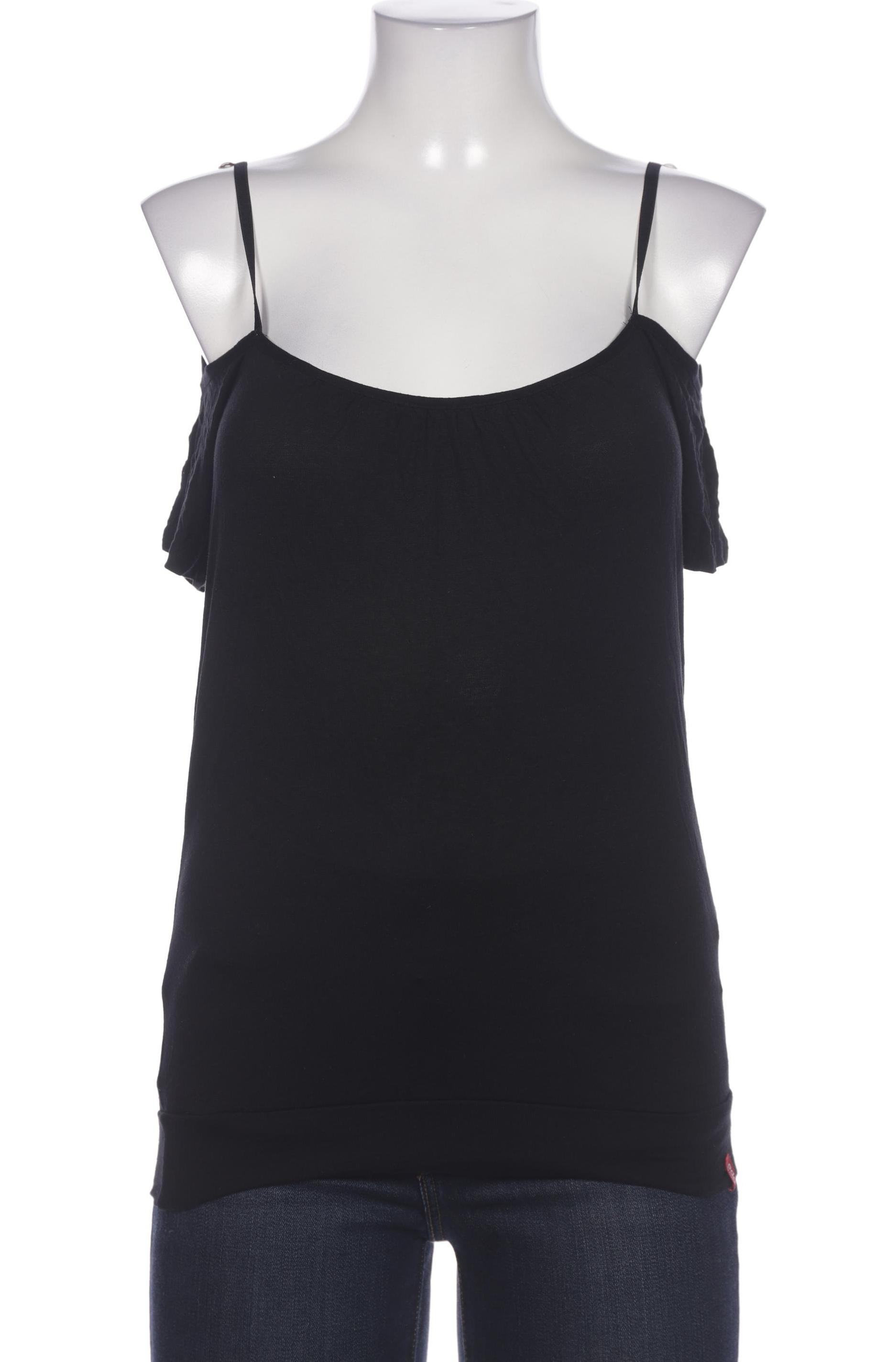 

edc by Esprit Damen T-Shirt, schwarz, Gr. 36