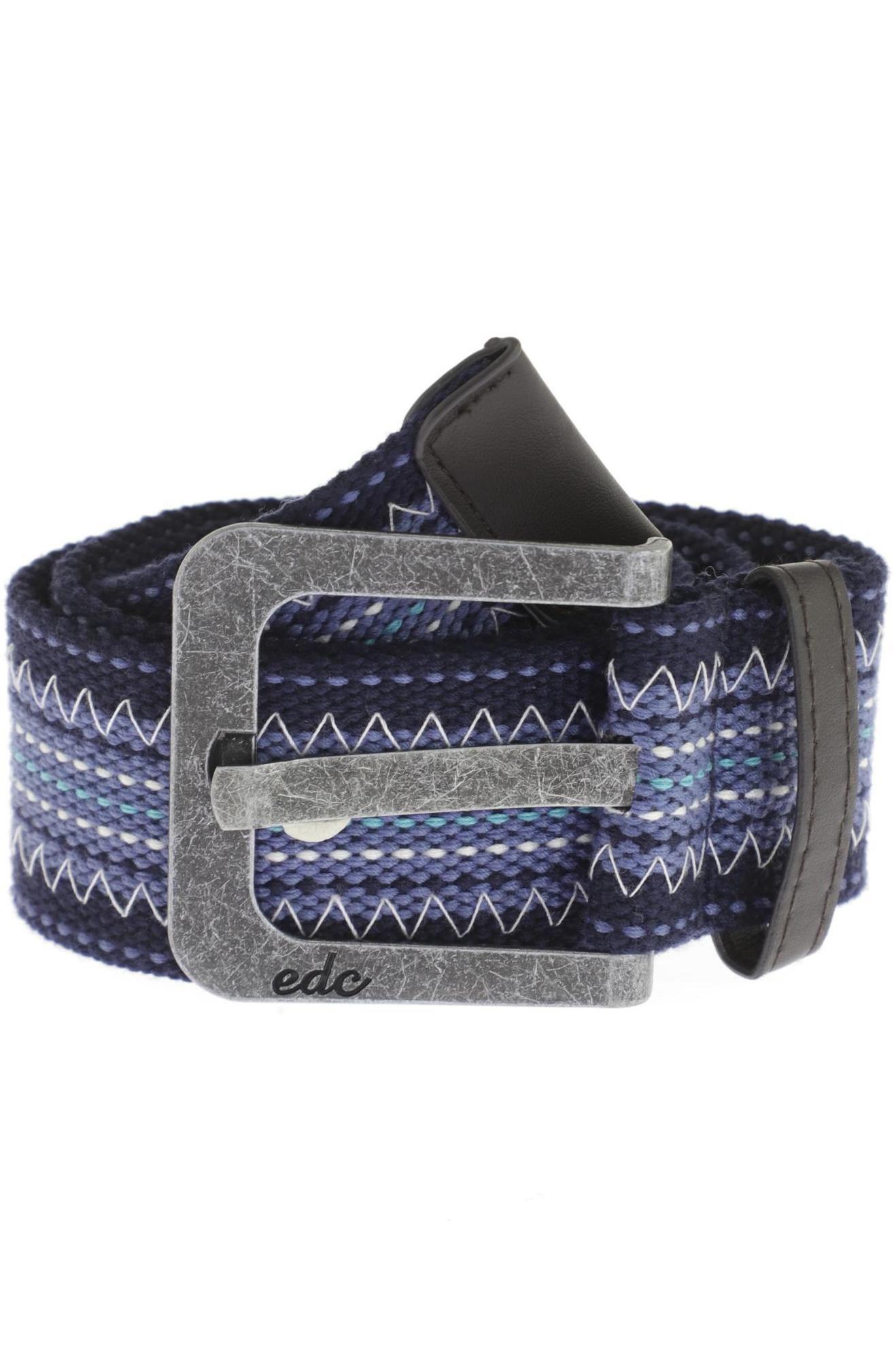 

edc by Esprit Damen Gürtel, marineblau, Gr. 90