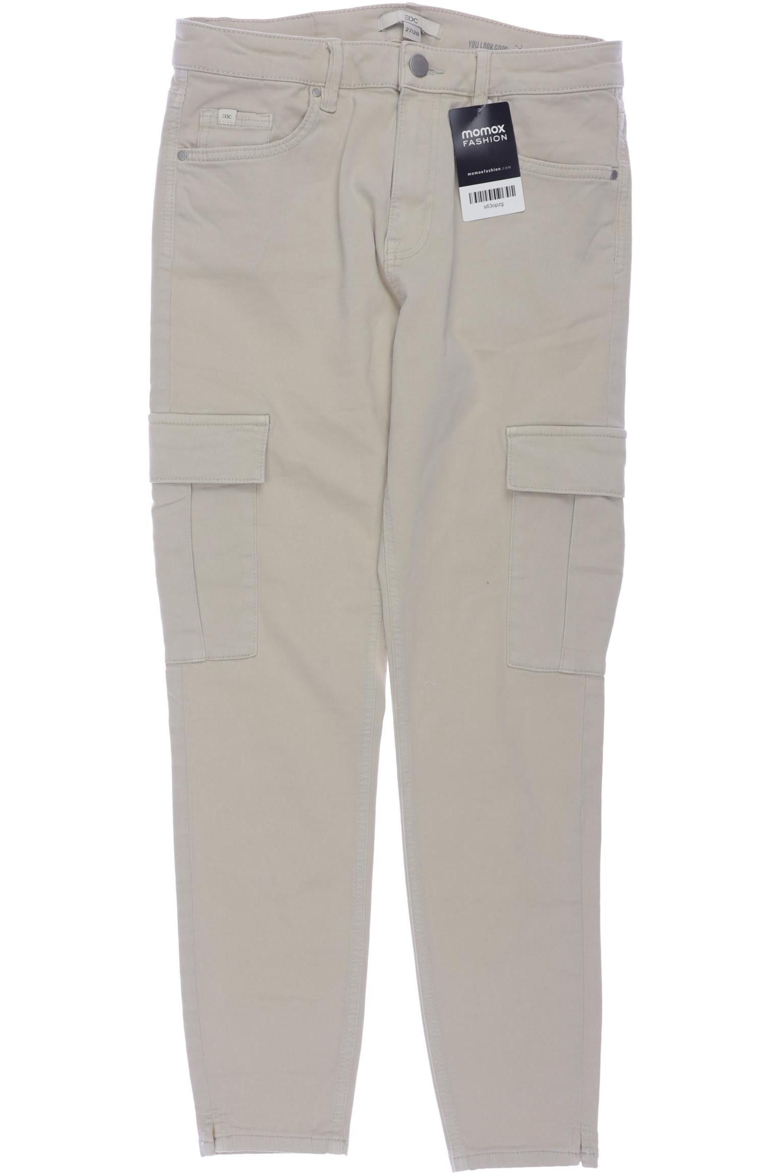 Thumbnail - edc by Esprit Damen Jeans, cremeweiß, Gr. 27