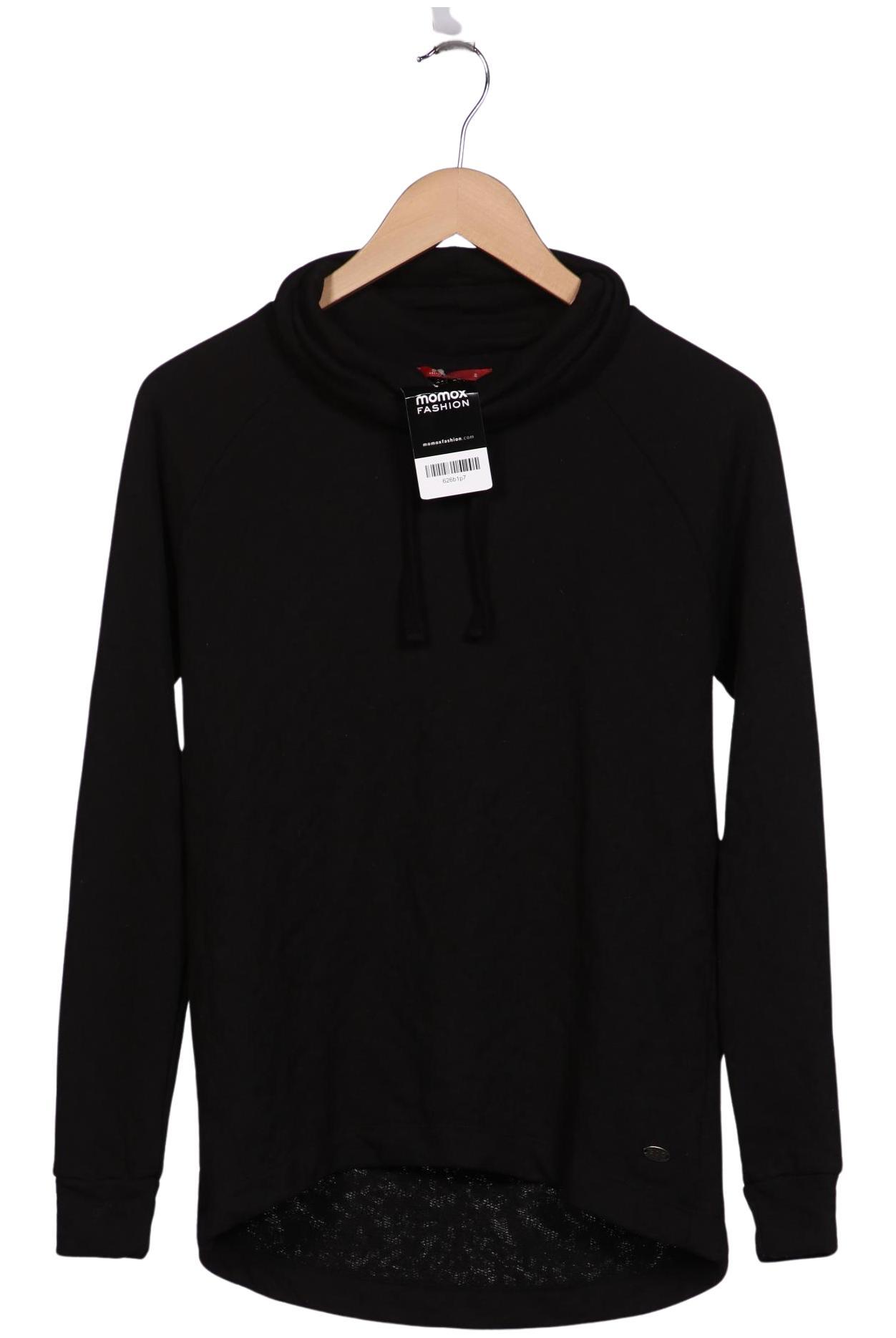 

edc by Esprit Damen Sweatshirt, schwarz, Gr. 36