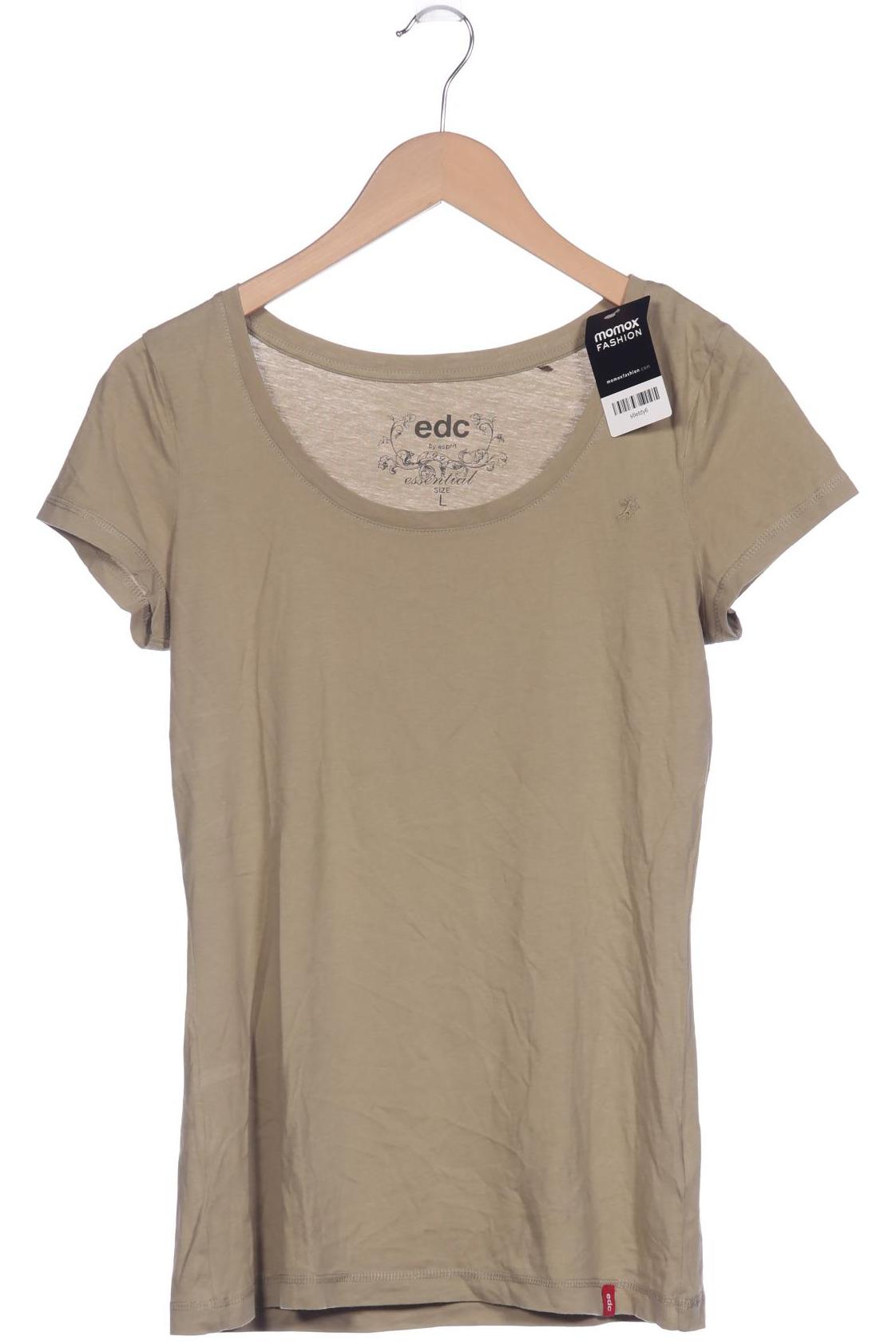 

edc by Esprit Damen T-Shirt, grün, Gr. 42