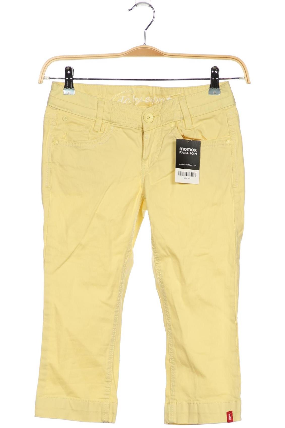 

edc by Esprit Damen Jeans, gelb, Gr. 34