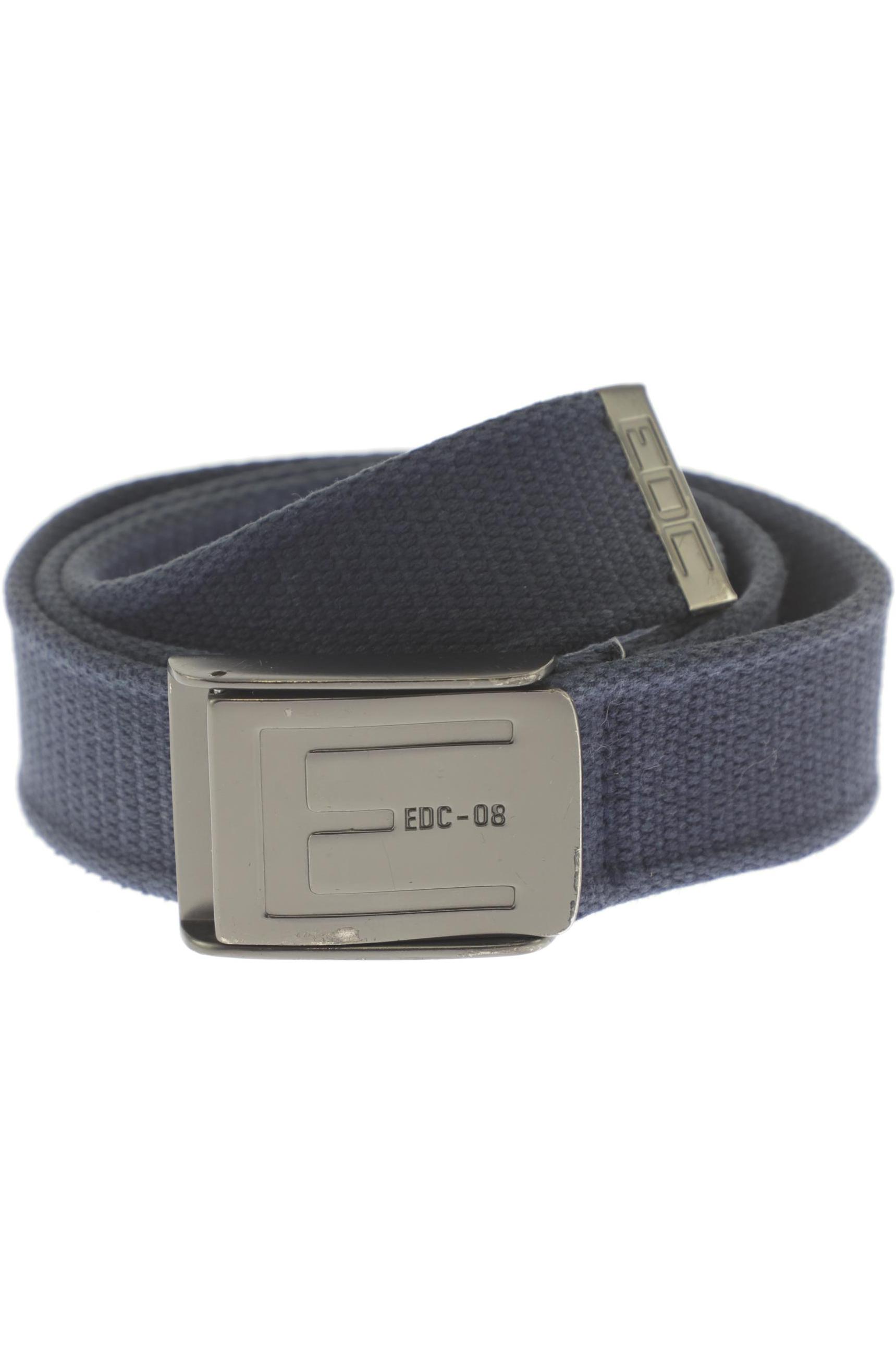 

edc by Esprit Herren Gürtel, marineblau, Gr. 90