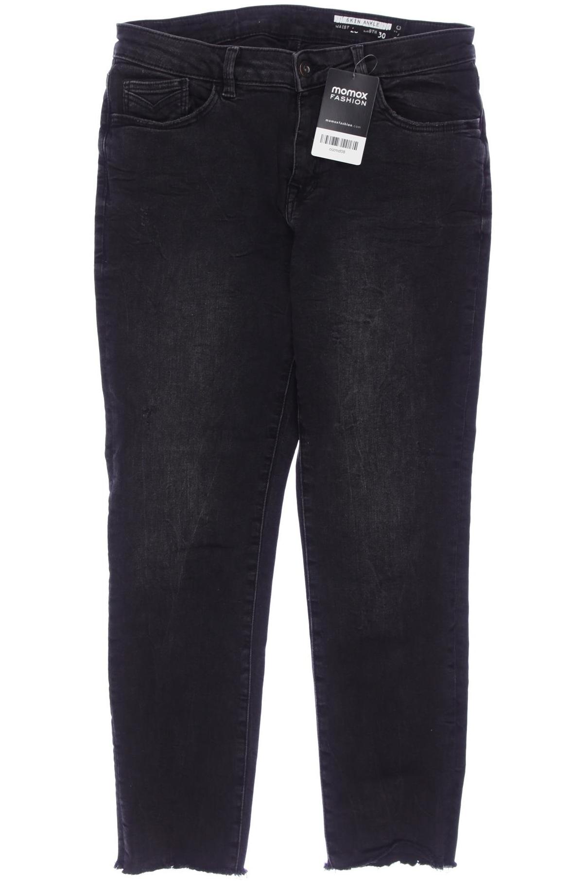 

edc by Esprit Damen Jeans, schwarz, Gr. 28