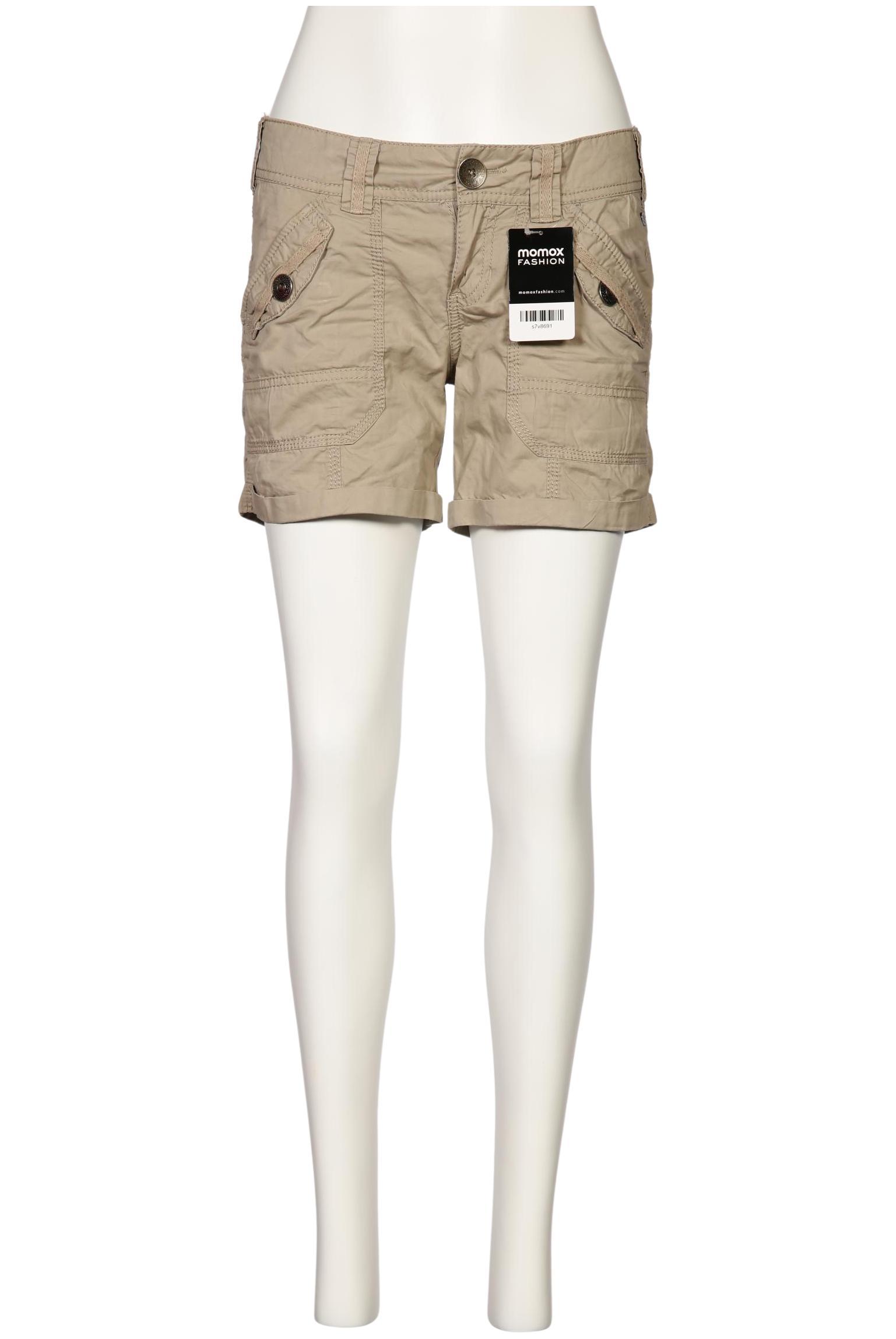

edc by Esprit Damen Shorts, beige, Gr. 34