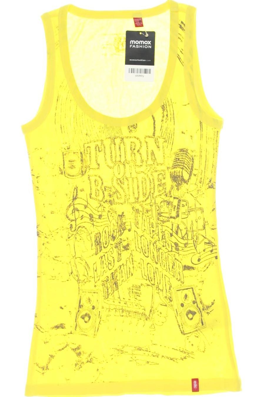 

edc by Esprit Damen Top, gelb, Gr. 36