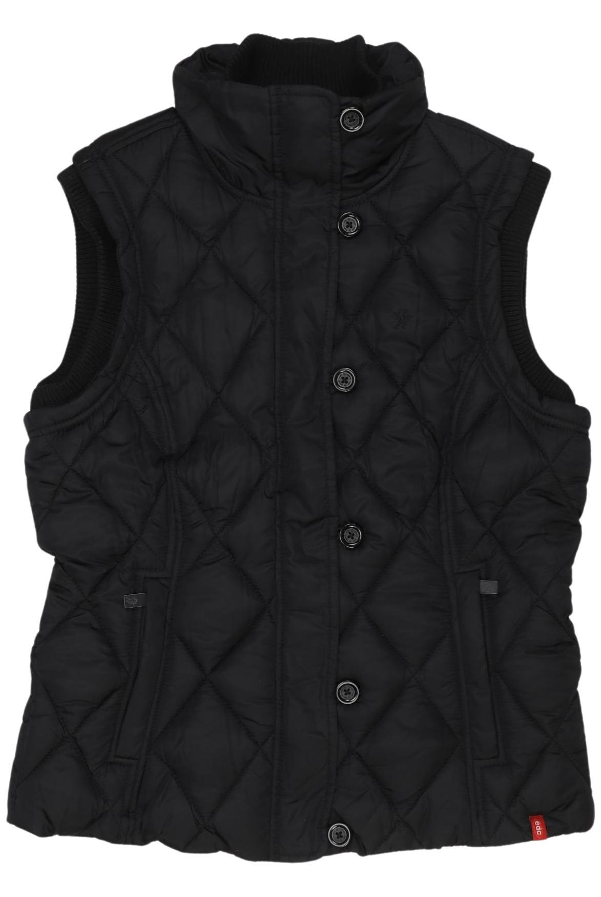 

edc by Esprit Damen Weste, schwarz, Gr. 40