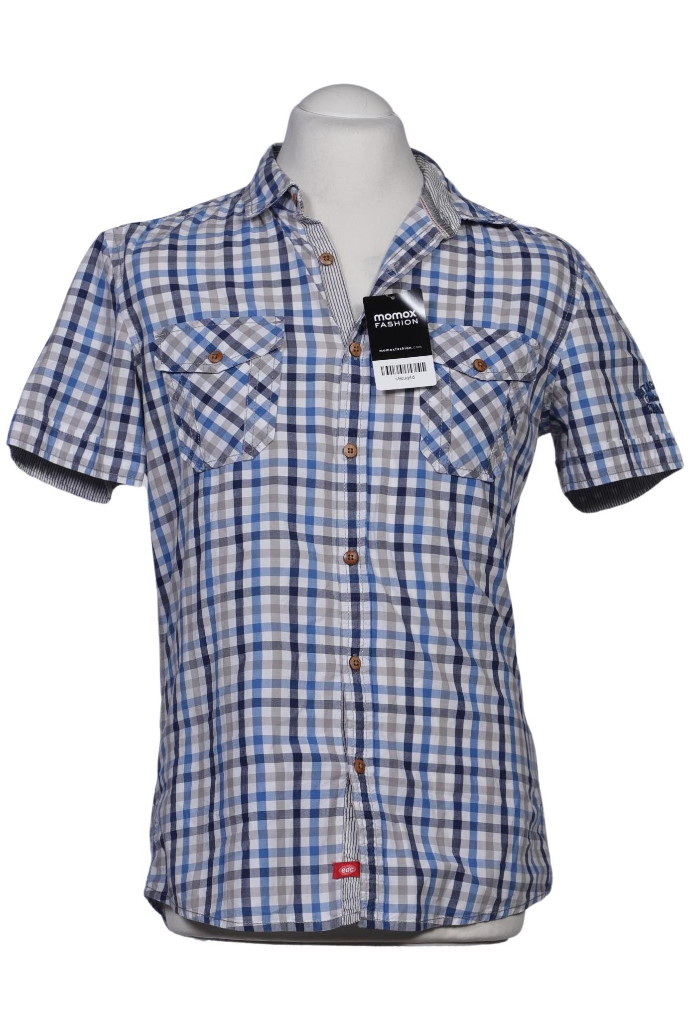 

edc by Esprit Herren Hemd, mehrfarbig, Gr. 48