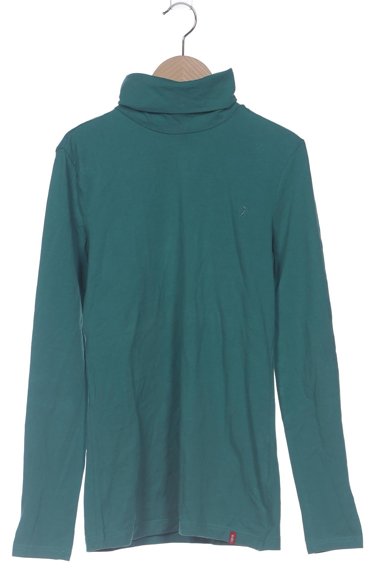 

edc by Esprit Damen Langarmshirt, türkis, Gr. 42