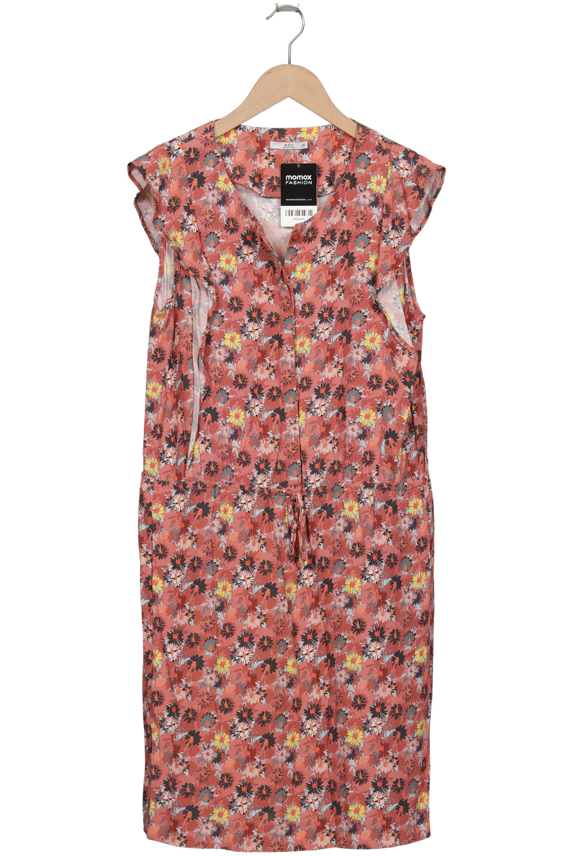 

edc by Esprit Damen Kleid, orange, Gr. 38