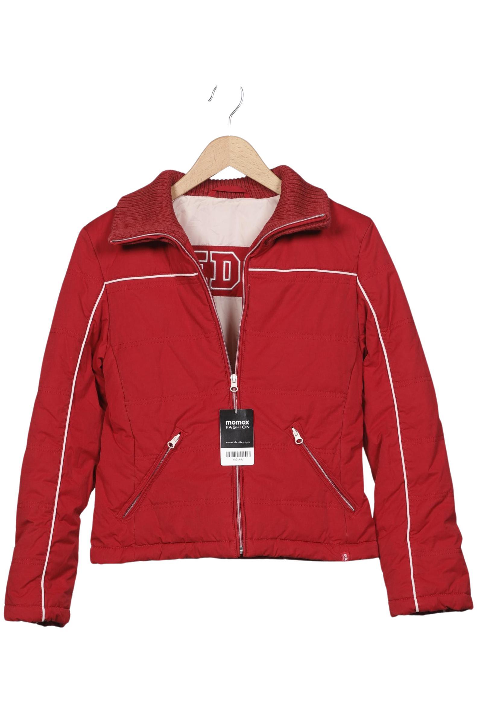

edc by Esprit Damen Jacke, rot, Gr. 36