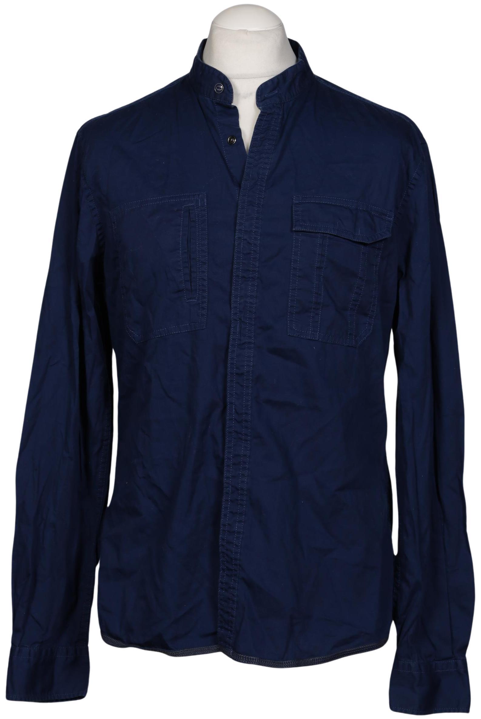 

edc by Esprit Herren Hemd, marineblau, Gr. 52