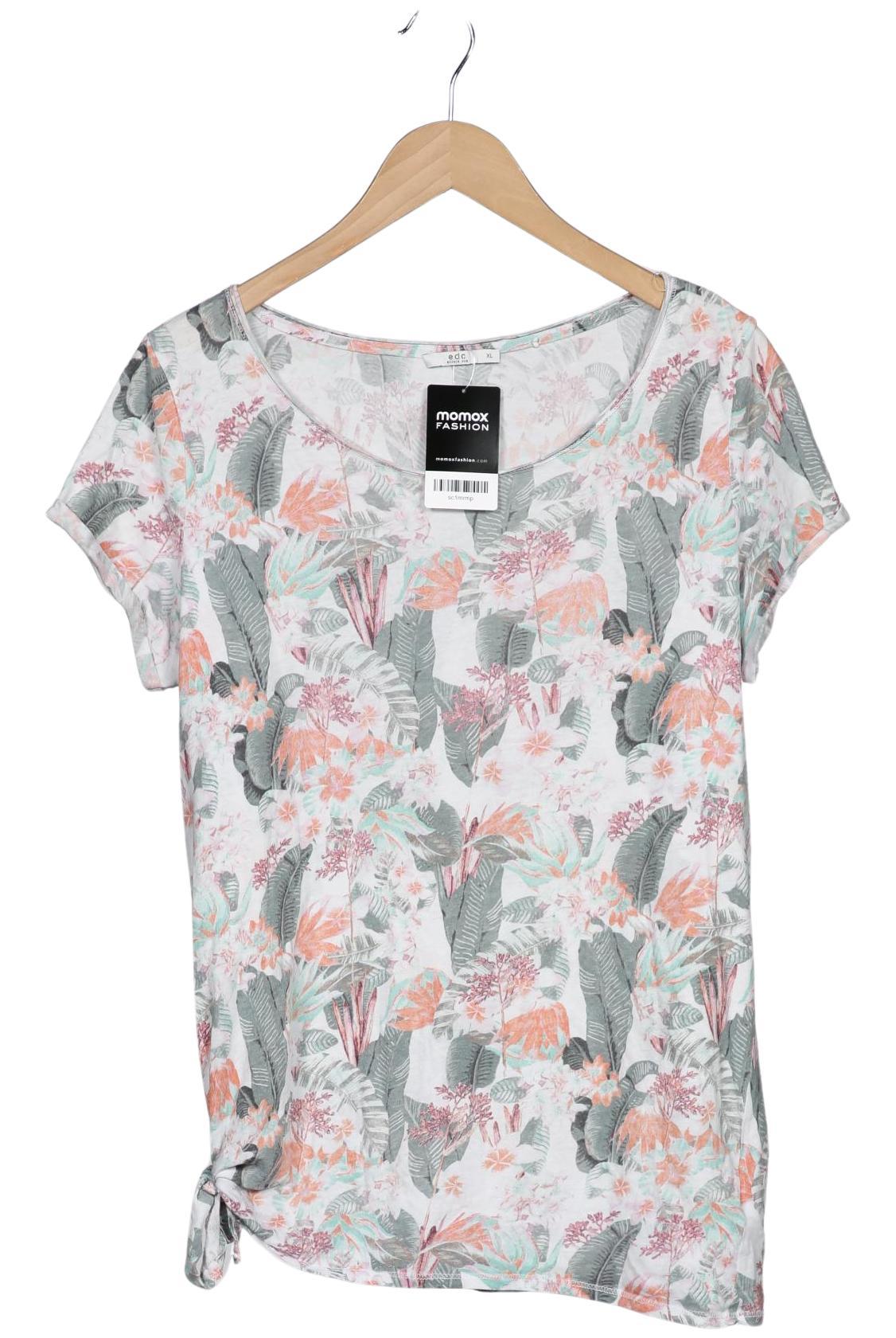 

edc by Esprit Damen T-Shirt, mehrfarbig, Gr. 44