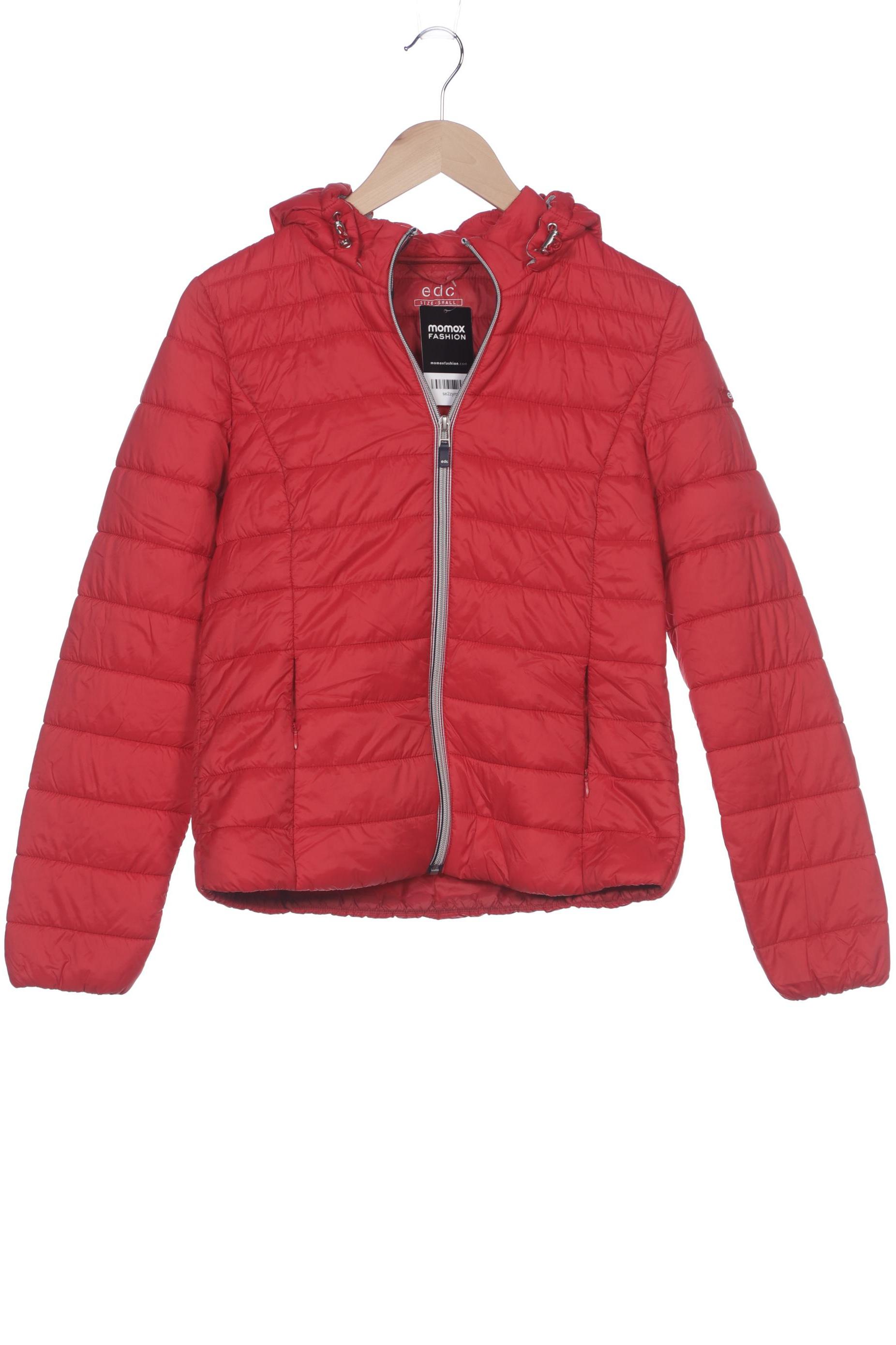 

edc by Esprit Damen Jacke, rot, Gr. 36