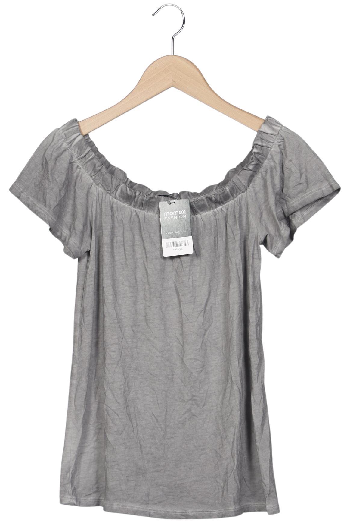 

edc by Esprit Damen T-Shirt, grau, Gr. 34