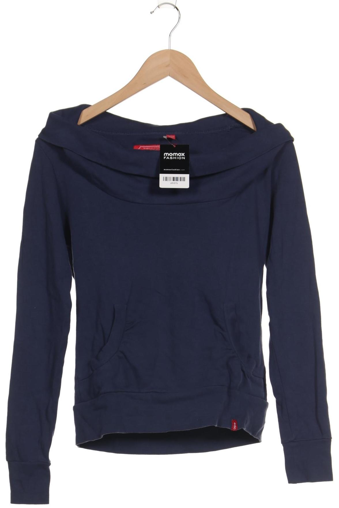 

edc by Esprit Damen Sweatshirt, marineblau, Gr. 36