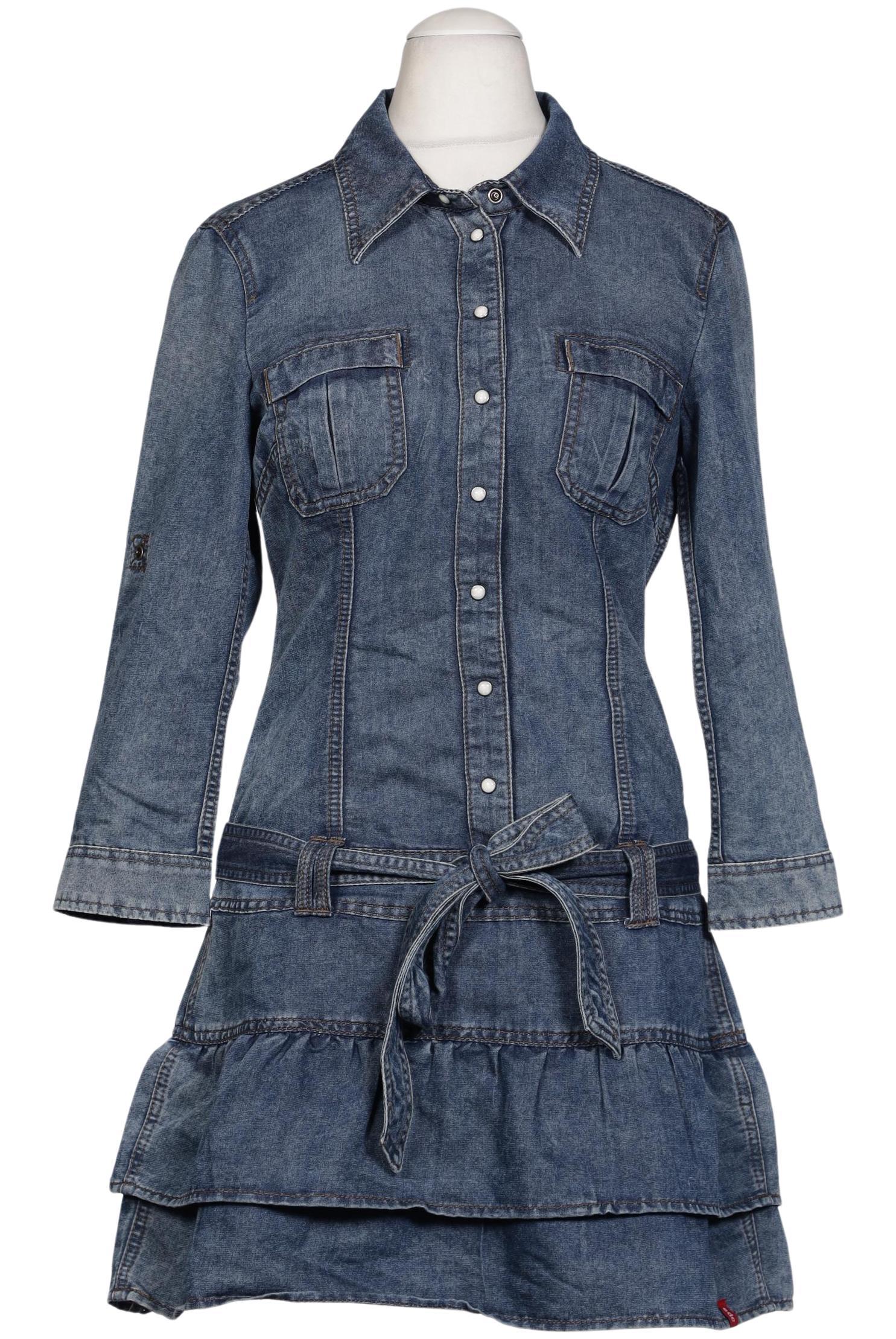 

edc by Esprit Damen Kleid, blau, Gr. 38