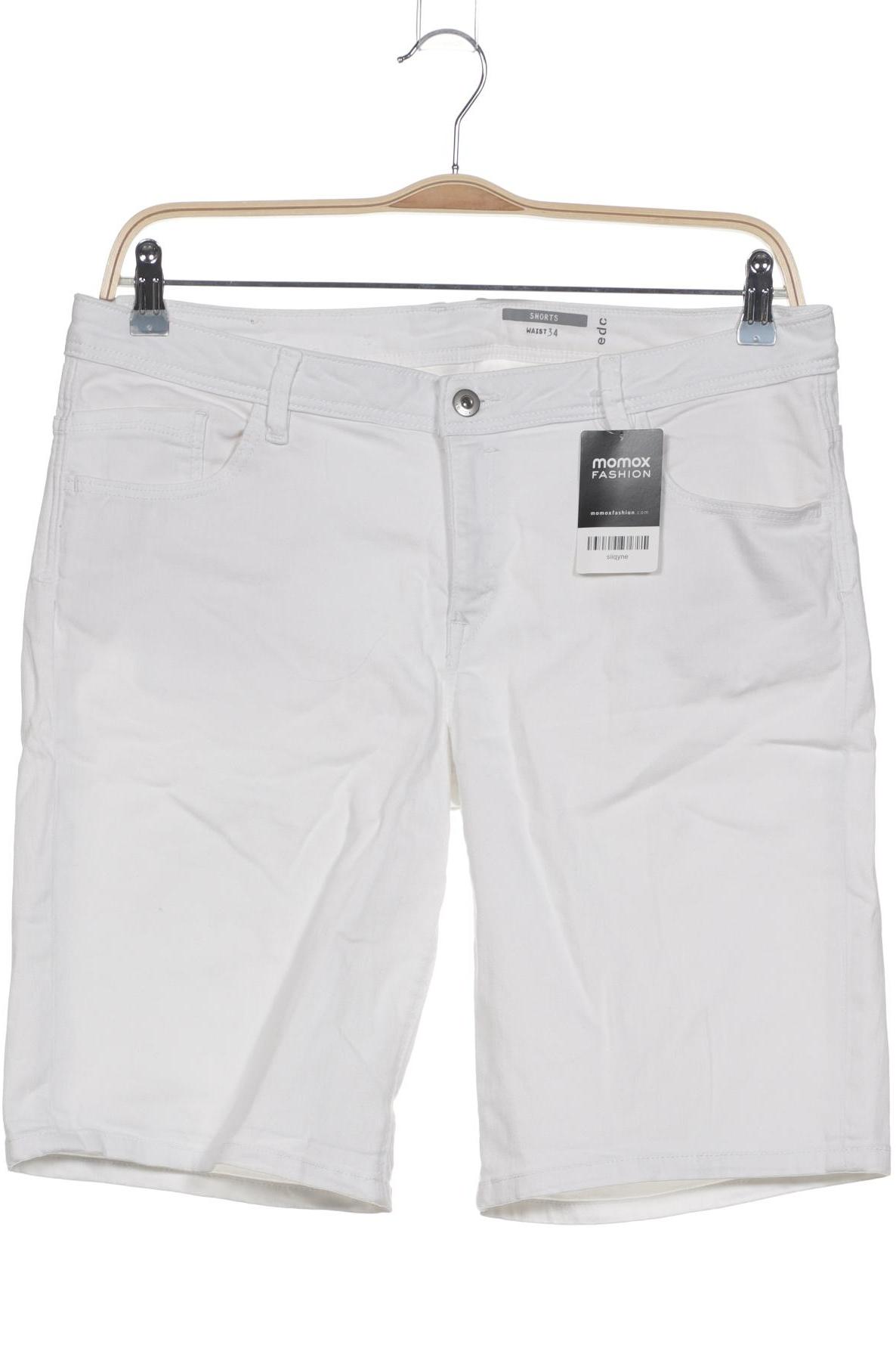 

edc by Esprit Damen Shorts, weiß, Gr. 34